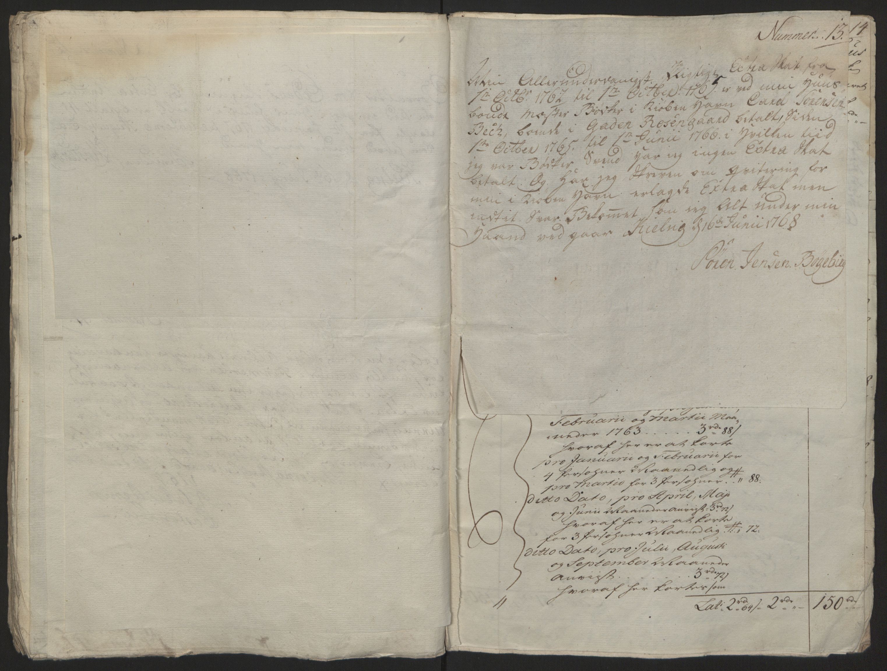 Rentekammeret inntil 1814, Reviderte regnskaper, Fogderegnskap, RA/EA-4092/R69/L4910: Ekstraskatten  Finnmark/Vardøhus, 1762-1772, s. 235