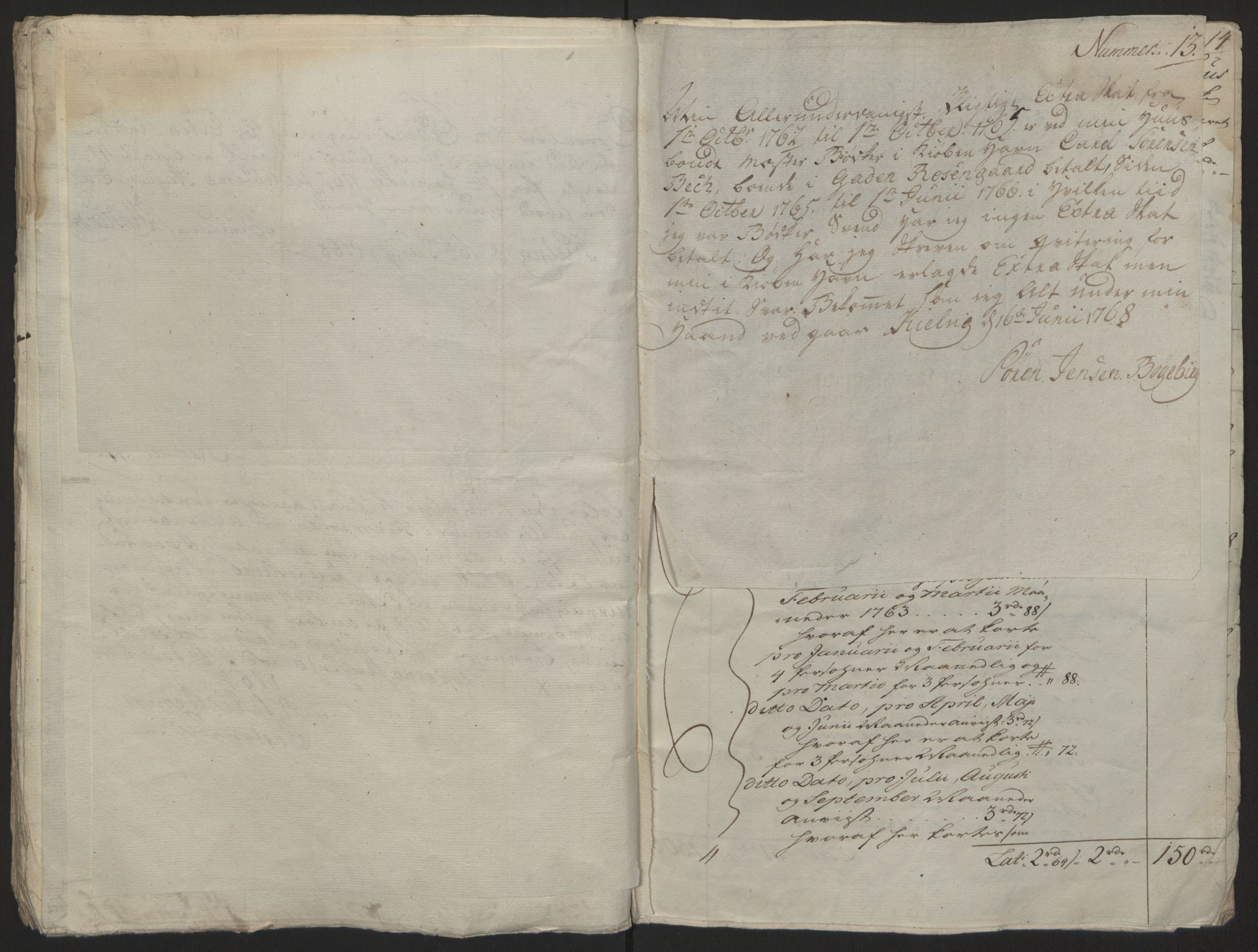 Rentekammeret inntil 1814, Reviderte regnskaper, Fogderegnskap, AV/RA-EA-4092/R69/L4910: Ekstraskatten  Finnmark/Vardøhus, 1762-1772, s. 235