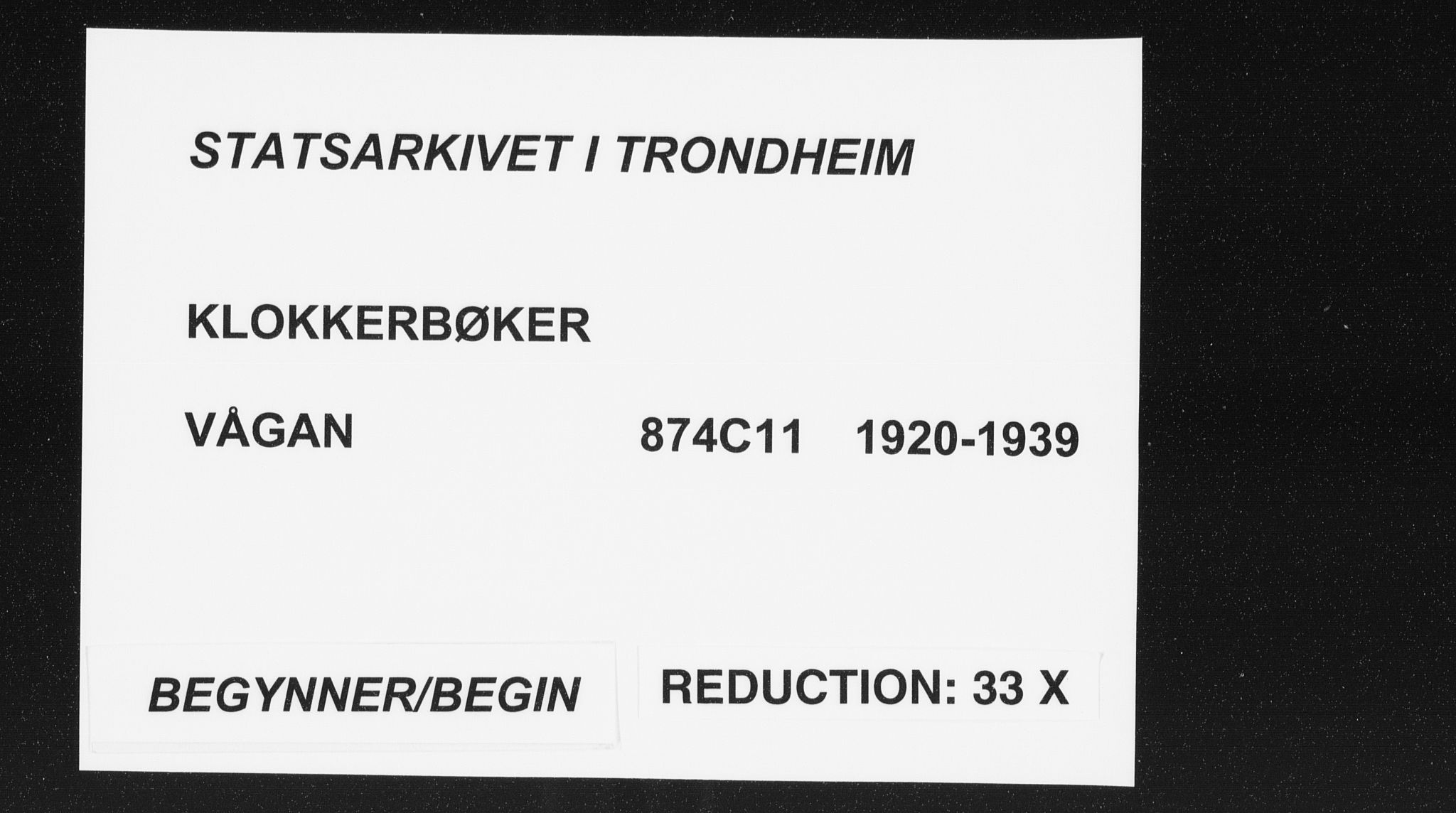 Ministerialprotokoller, klokkerbøker og fødselsregistre - Nordland, SAT/A-1459/874/L1082: Klokkerbok nr. 874C11, 1920-1939