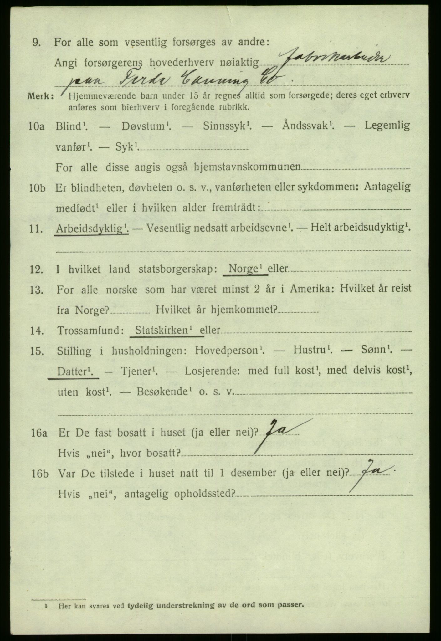 SAB, Folketelling 1920 for 1439 Sør-Vågsøy herred, 1920, s. 1035