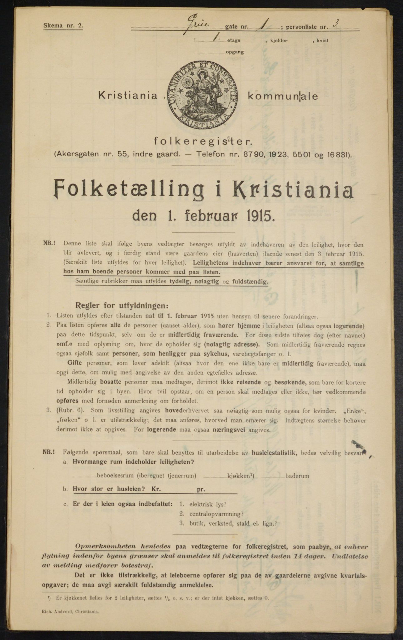 OBA, Kommunal folketelling 1.2.1915 for Kristiania, 1915, s. 29831