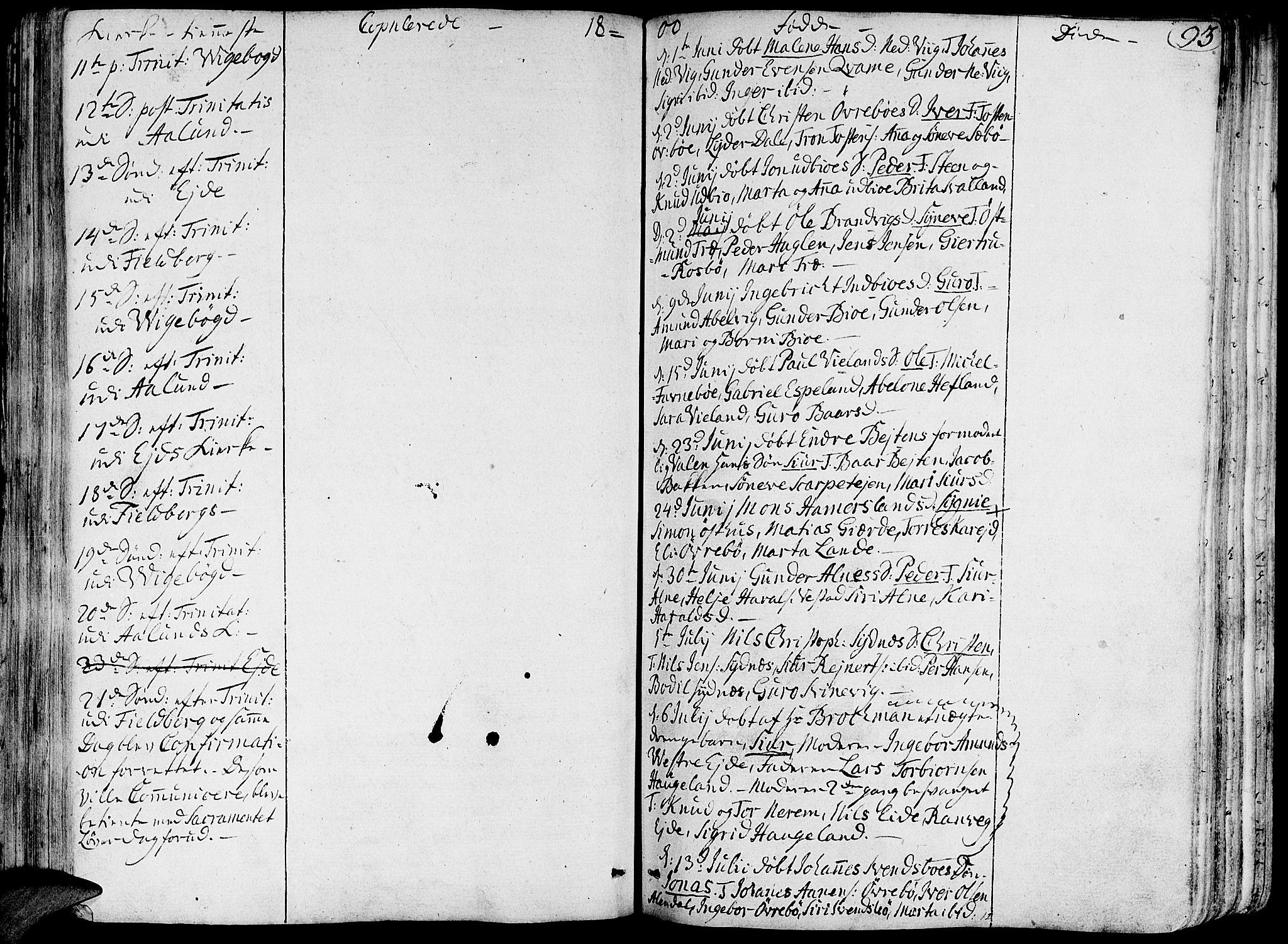 Fjelberg sokneprestembete, SAB/A-75201/H/Haa: Ministerialbok nr. A 3, 1788-1815, s. 93