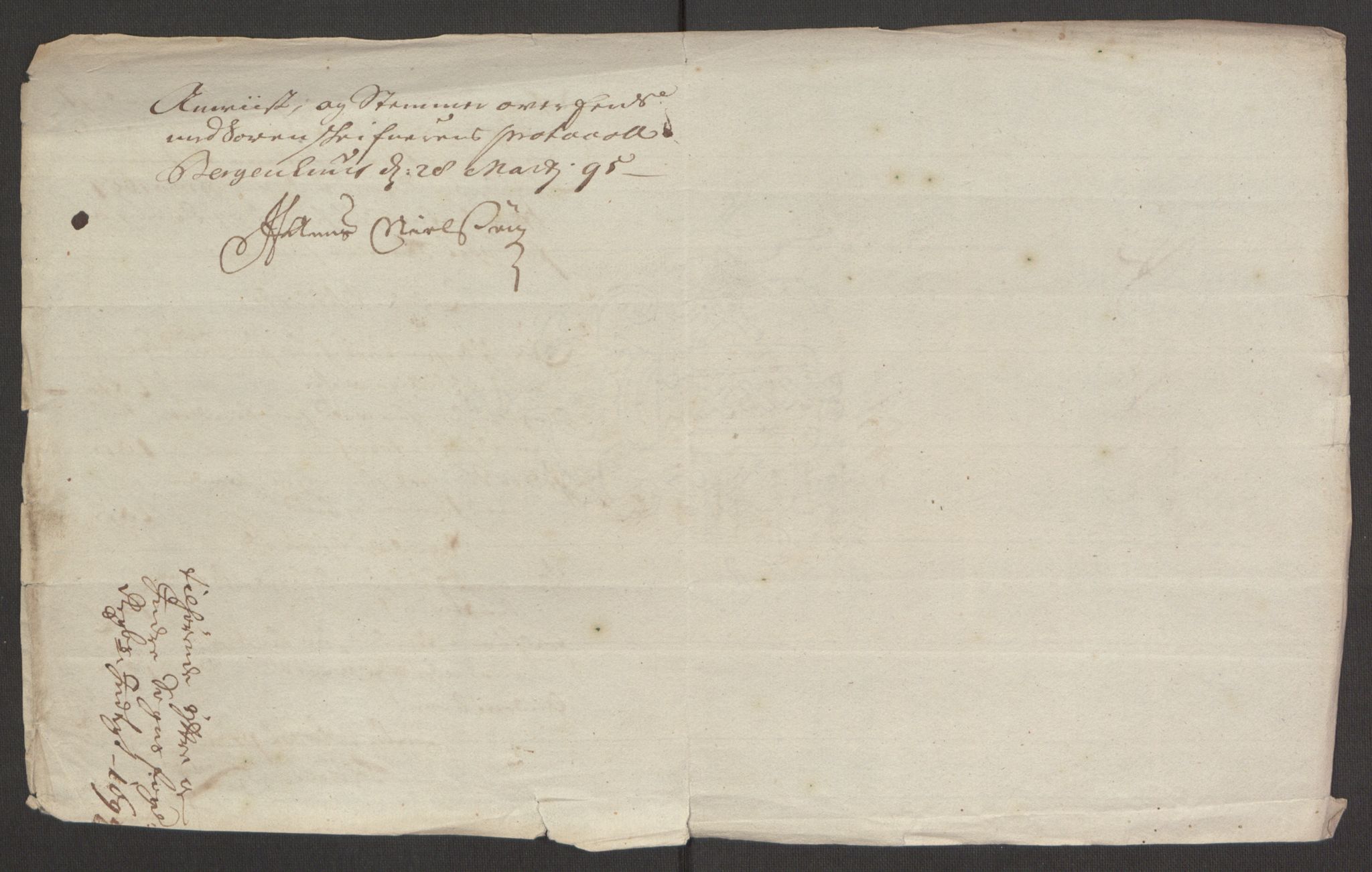 Rentekammeret inntil 1814, Reviderte regnskaper, Fogderegnskap, AV/RA-EA-4092/R52/L3307: Fogderegnskap Sogn, 1693-1694, s. 463