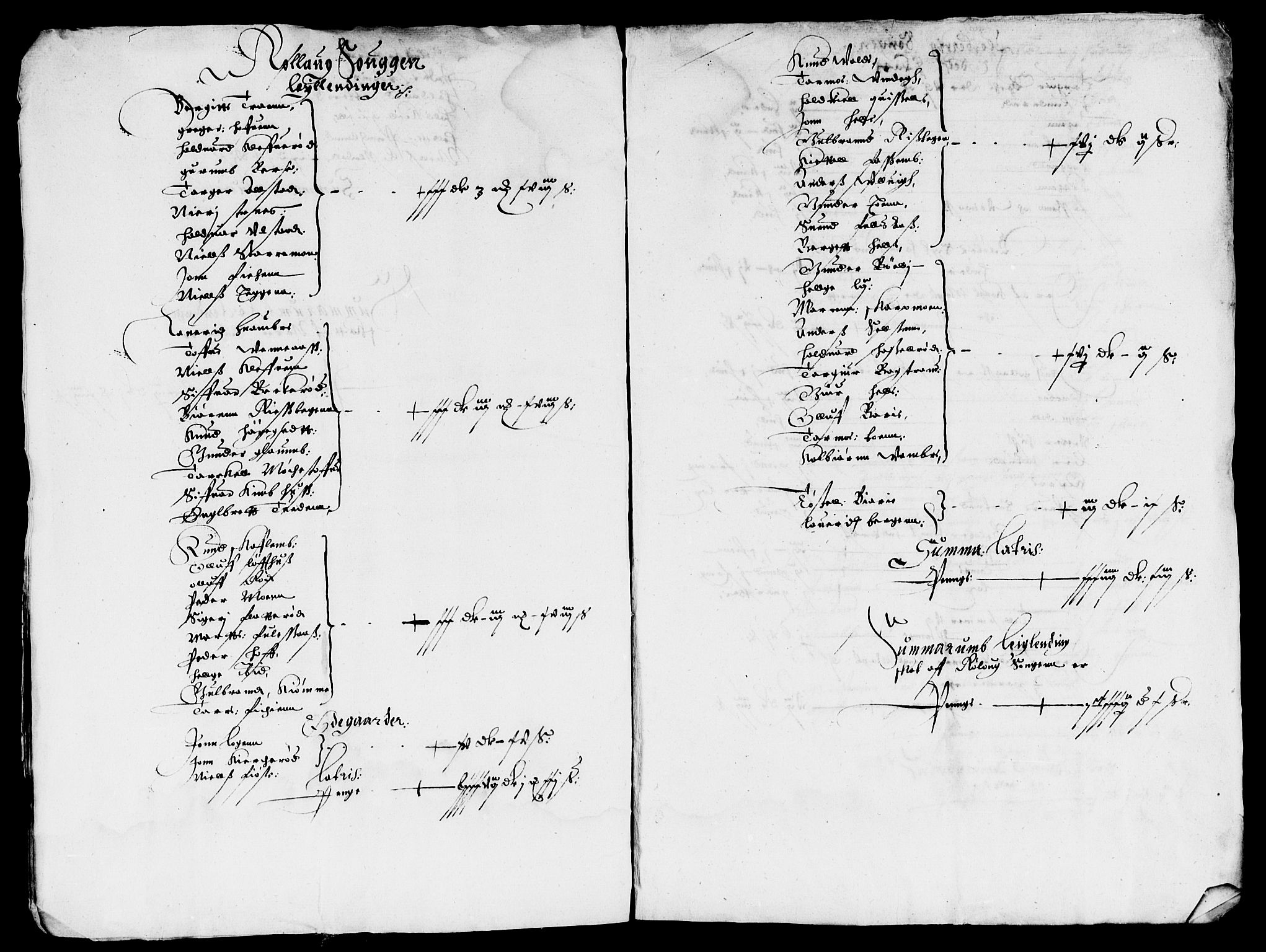 Rentekammeret inntil 1814, Reviderte regnskaper, Lensregnskaper, AV/RA-EA-5023/R/Rb/Rbn/L0001: Numedal og Sandsvær len, 1628-1638