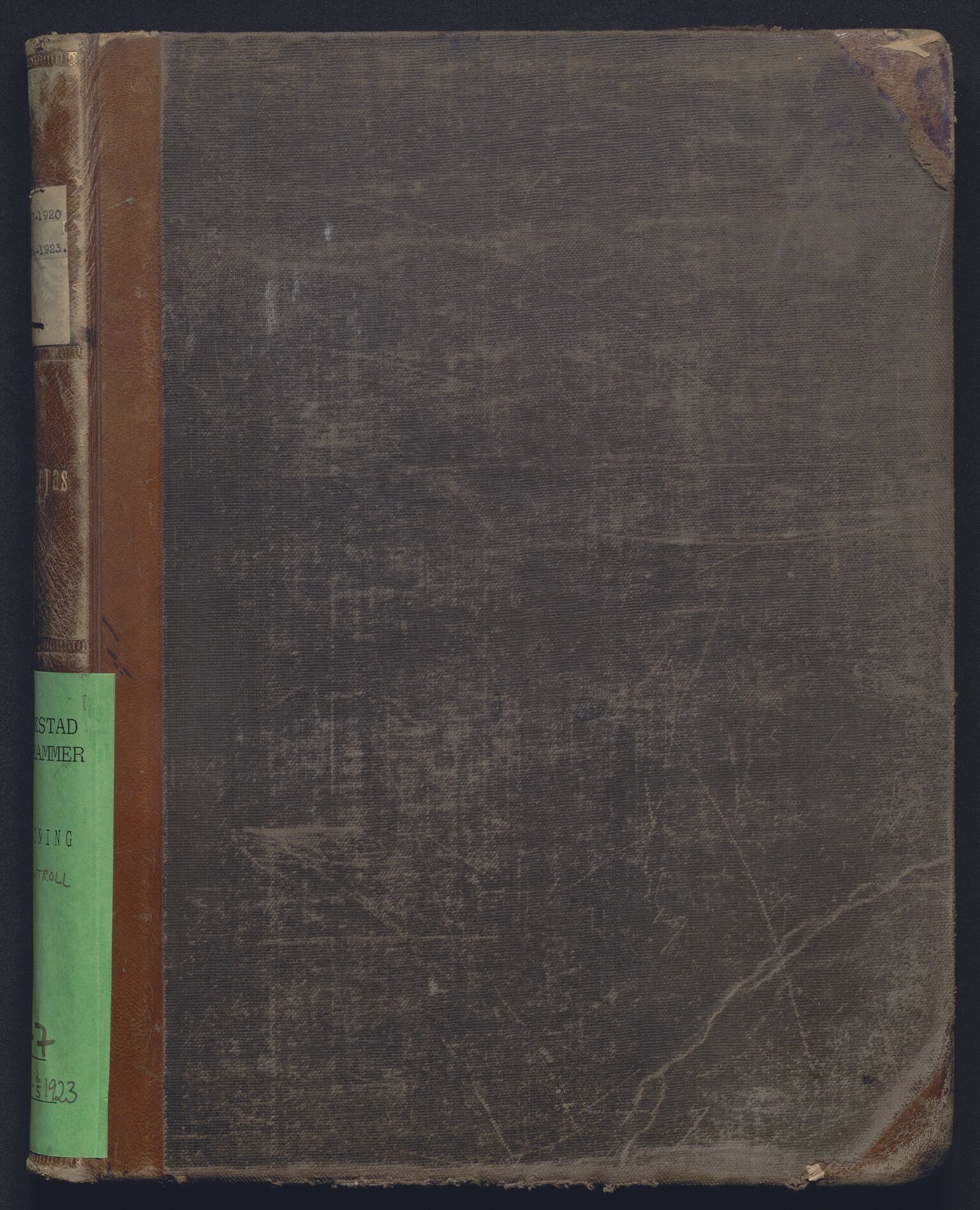 Fredrikstad politikammer, AV/SAO-A-10055/H/Ha/Haa/Haac/L0007: Passjournal, 1920-1923