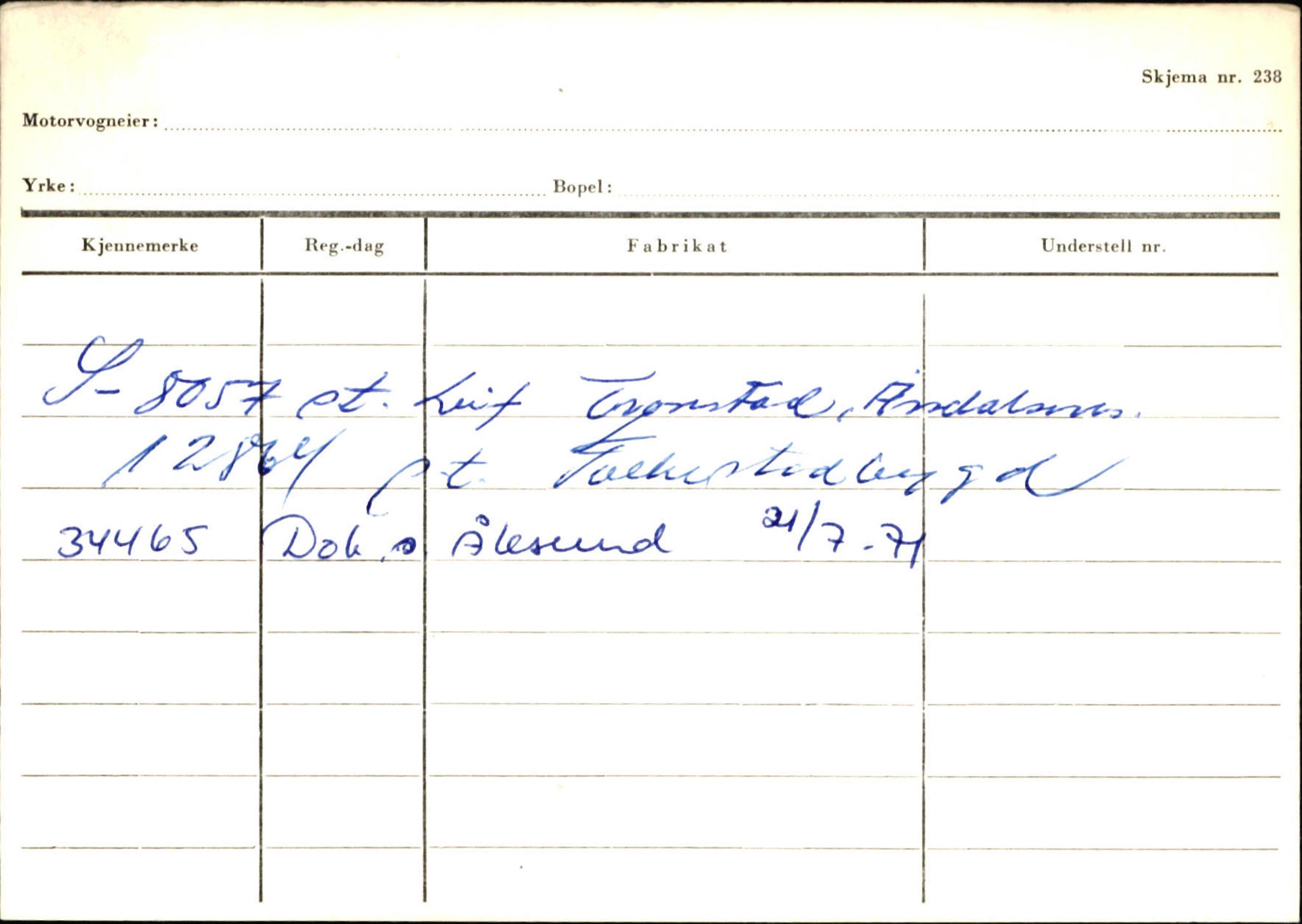 Statens vegvesen, Sogn og Fjordane vegkontor, AV/SAB-A-5301/4/F/L0129: Eigarregistrer Eid A-S, 1945-1975, s. 2492