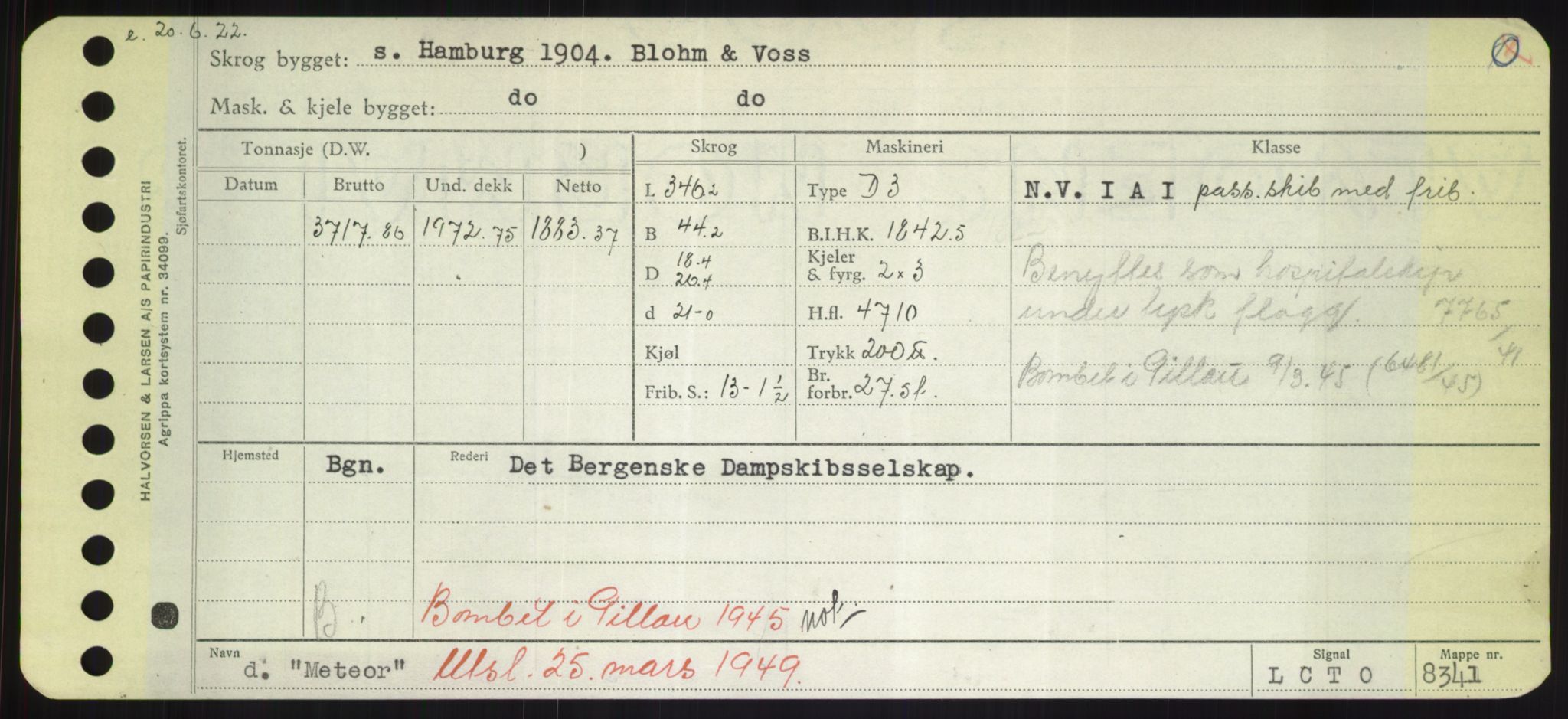 Sjøfartsdirektoratet med forløpere, Skipsmålingen, AV/RA-S-1627/H/Hd/L0024: Fartøy, M-Mim, s. 535