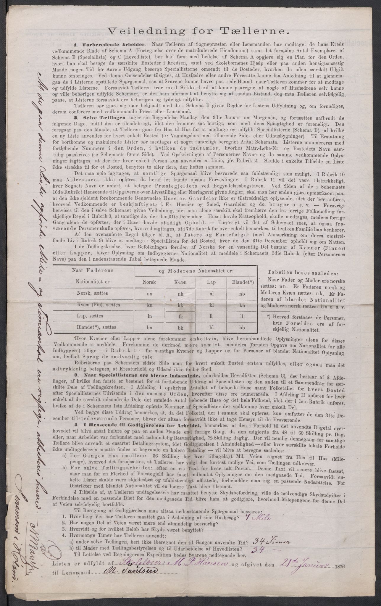 RA, Folketelling 1875 for 0221P Høland prestegjeld, 1875, s. 9