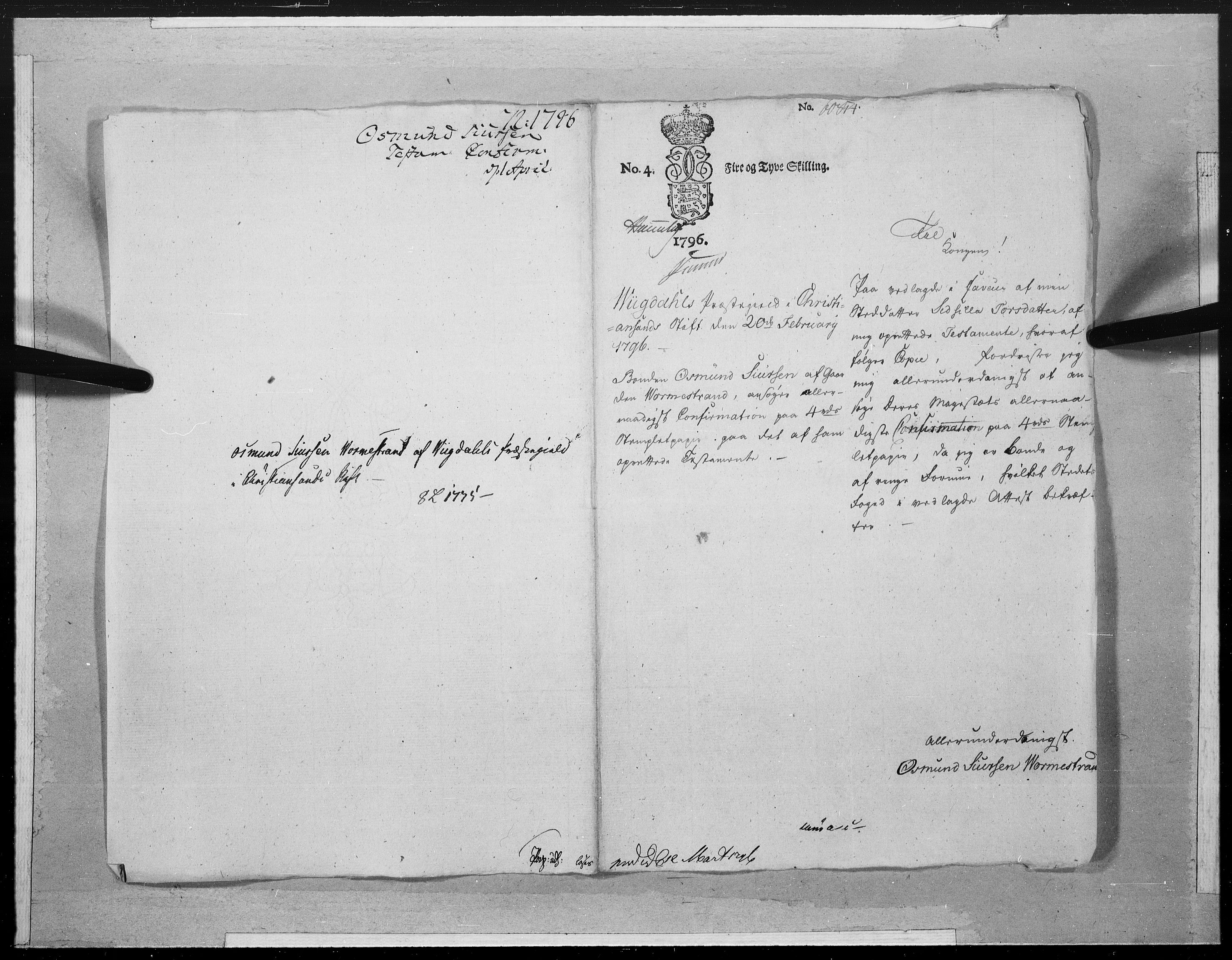 Danske Kanselli 1572-1799, AV/RA-EA-3023/F/Fc/Fcc/Fcca/L0305: Norske innlegg 1572-1799, 1796, s. 27