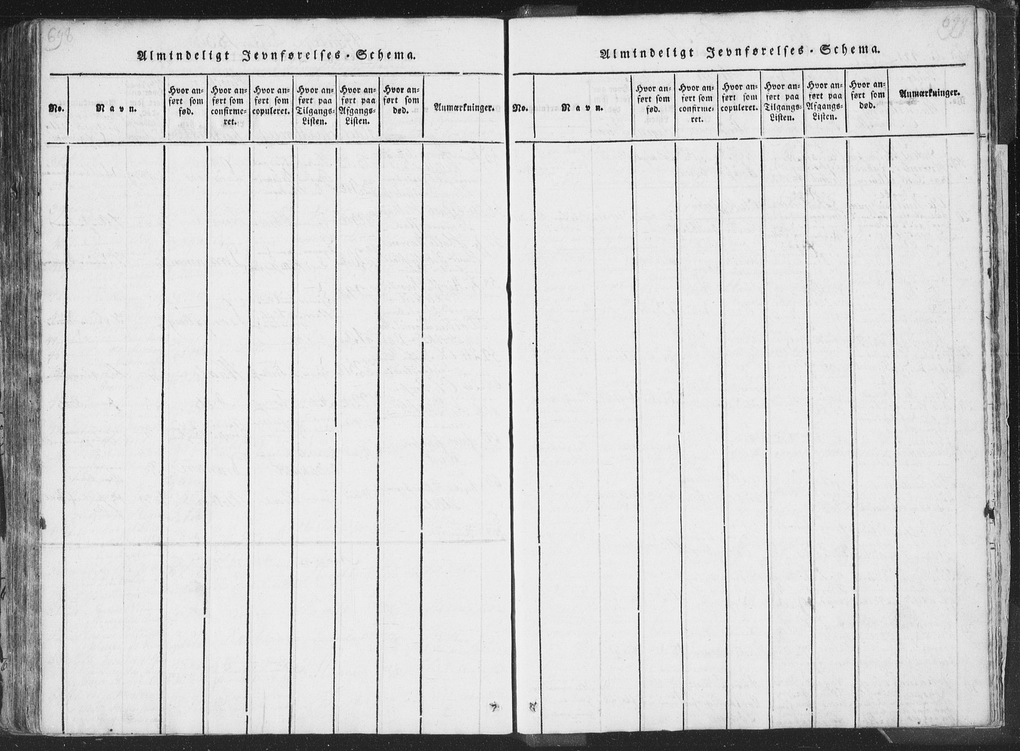 Sandsvær kirkebøker, SAKO/A-244/F/Fa/L0004: Ministerialbok nr. I 4, 1817-1839, s. 698-699