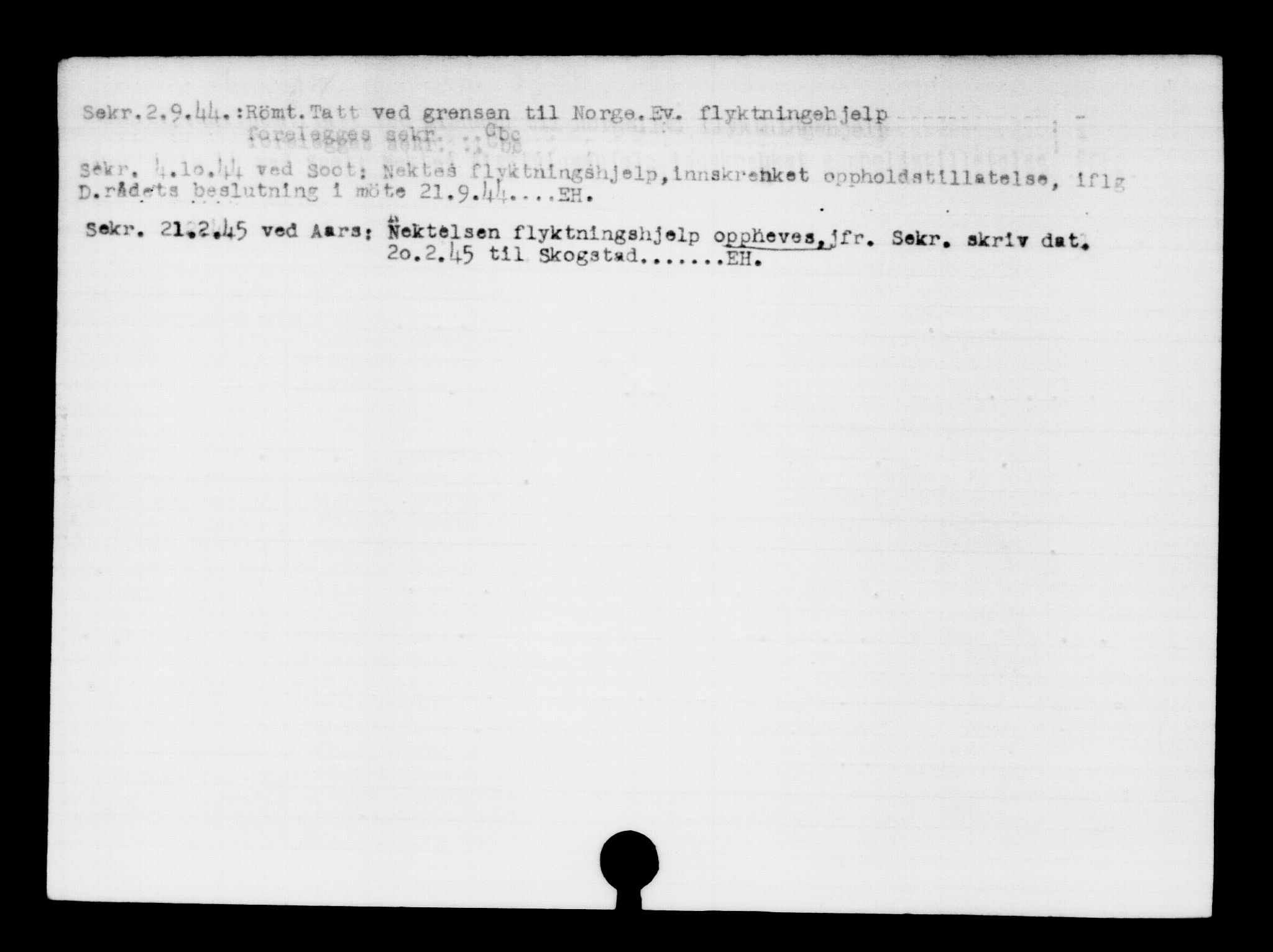 Den Kgl. Norske Legasjons Flyktningskontor, AV/RA-S-6753/V/Va/L0010: Kjesäterkartoteket.  Flyktningenr. 22000-25314, 1940-1945, s. 2502