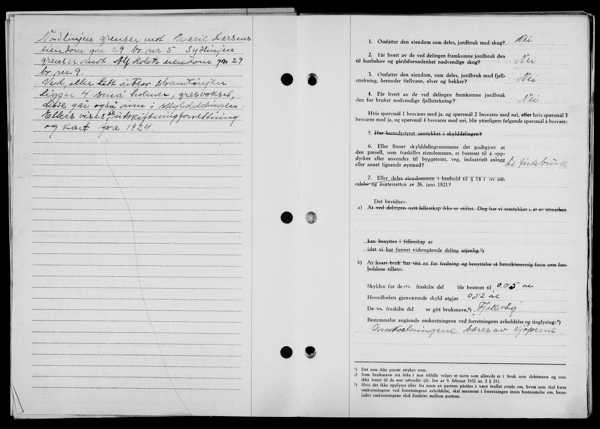 Lofoten sorenskriveri, SAT/A-0017/1/2/2C/L0018a: Pantebok nr. 18a, 1948-1948, Dagboknr: 1031/1948