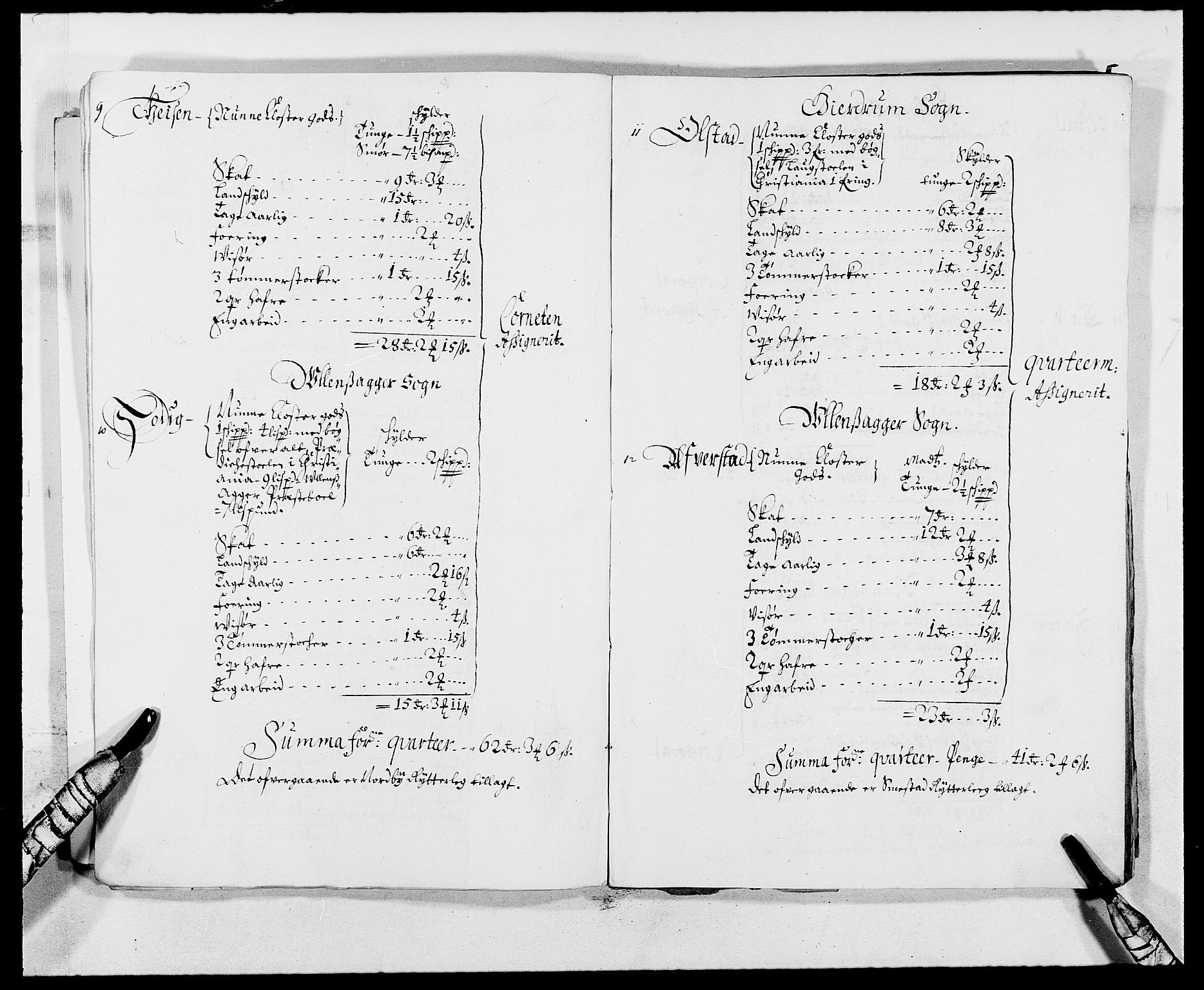 Rentekammeret inntil 1814, Reviderte regnskaper, Fogderegnskap, AV/RA-EA-4092/R12/L0701: Fogderegnskap Øvre Romerike, 1689, s. 224