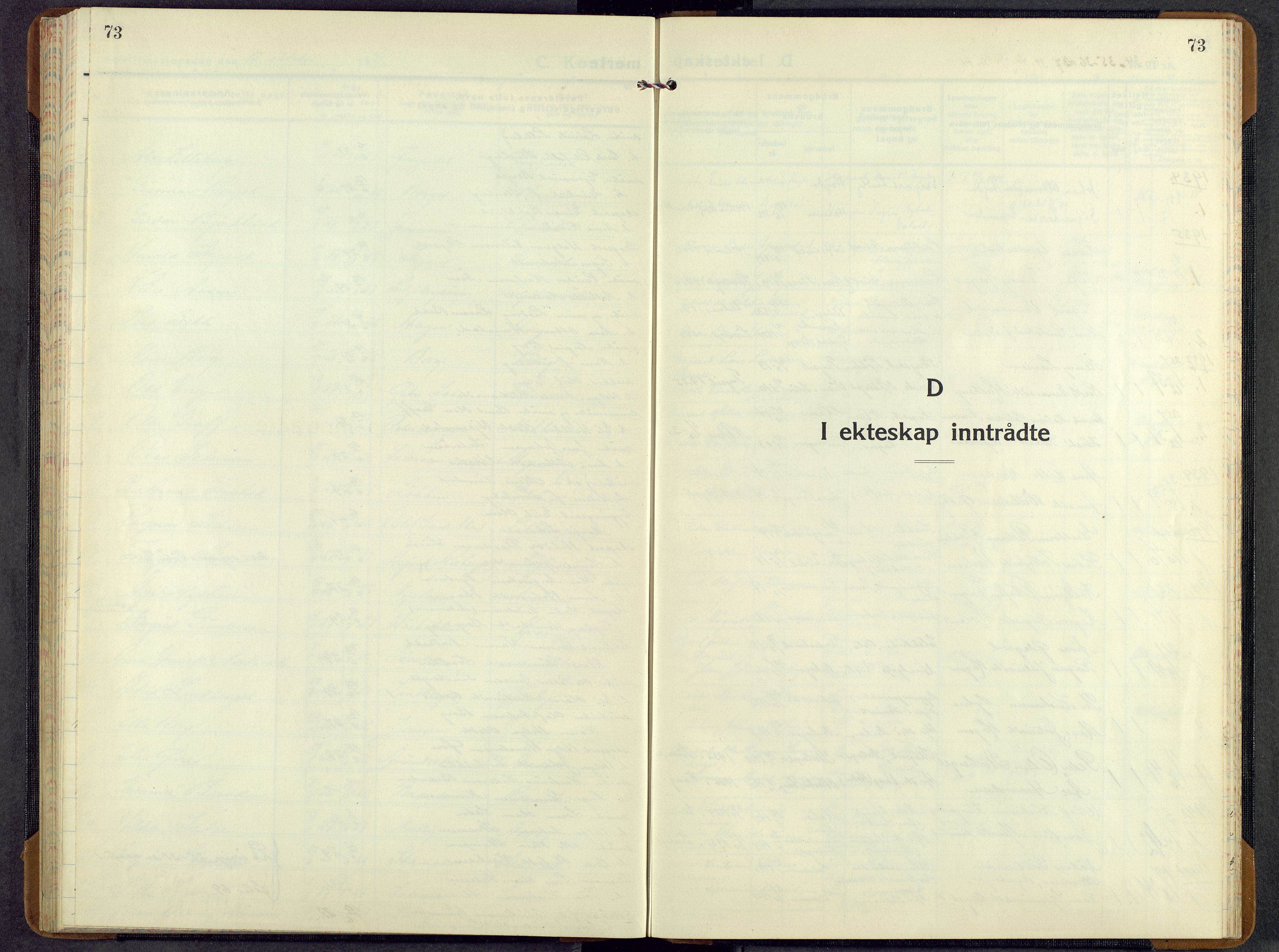 Elverum prestekontor, AV/SAH-PREST-044/H/Ha/Hab/L0018: Klokkerbok nr. 18, 1934-1960, s. 73