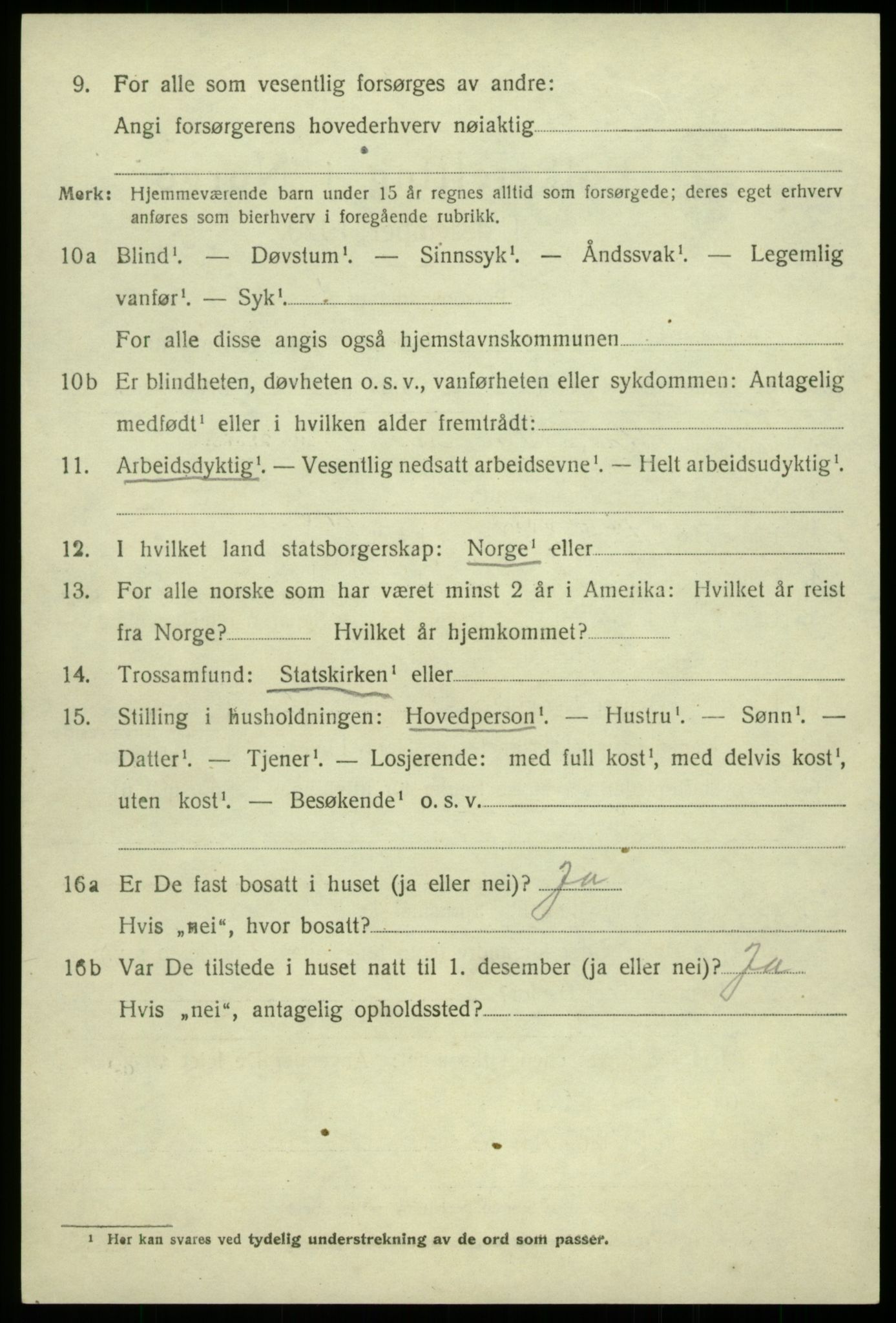 SAB, Folketelling 1920 for 1239 Hålandsdal herred, 1920, s. 669