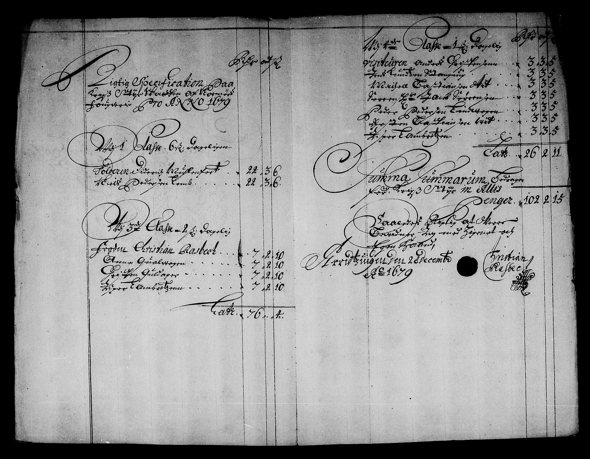 Rentekammeret inntil 1814, Reviderte regnskaper, Stiftamtstueregnskaper, Trondheim stiftamt og Nordland amt, AV/RA-EA-6044/R/Re/L0056: Trondheim stiftamt og Nordland amt, 1675-1679