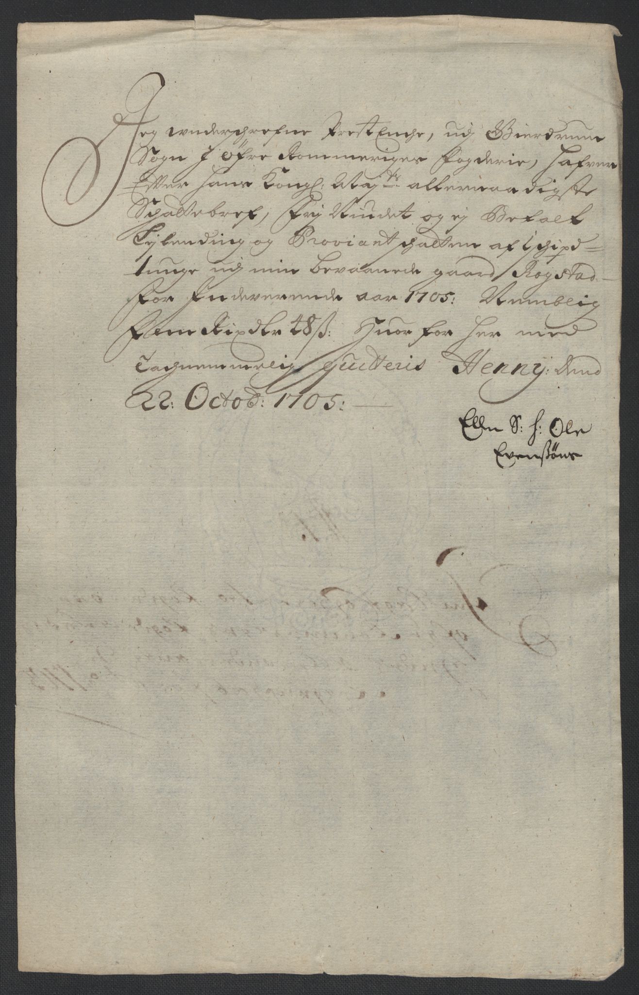 Rentekammeret inntil 1814, Reviderte regnskaper, Fogderegnskap, AV/RA-EA-4092/R12/L0717: Fogderegnskap Øvre Romerike, 1704-1705, s. 401