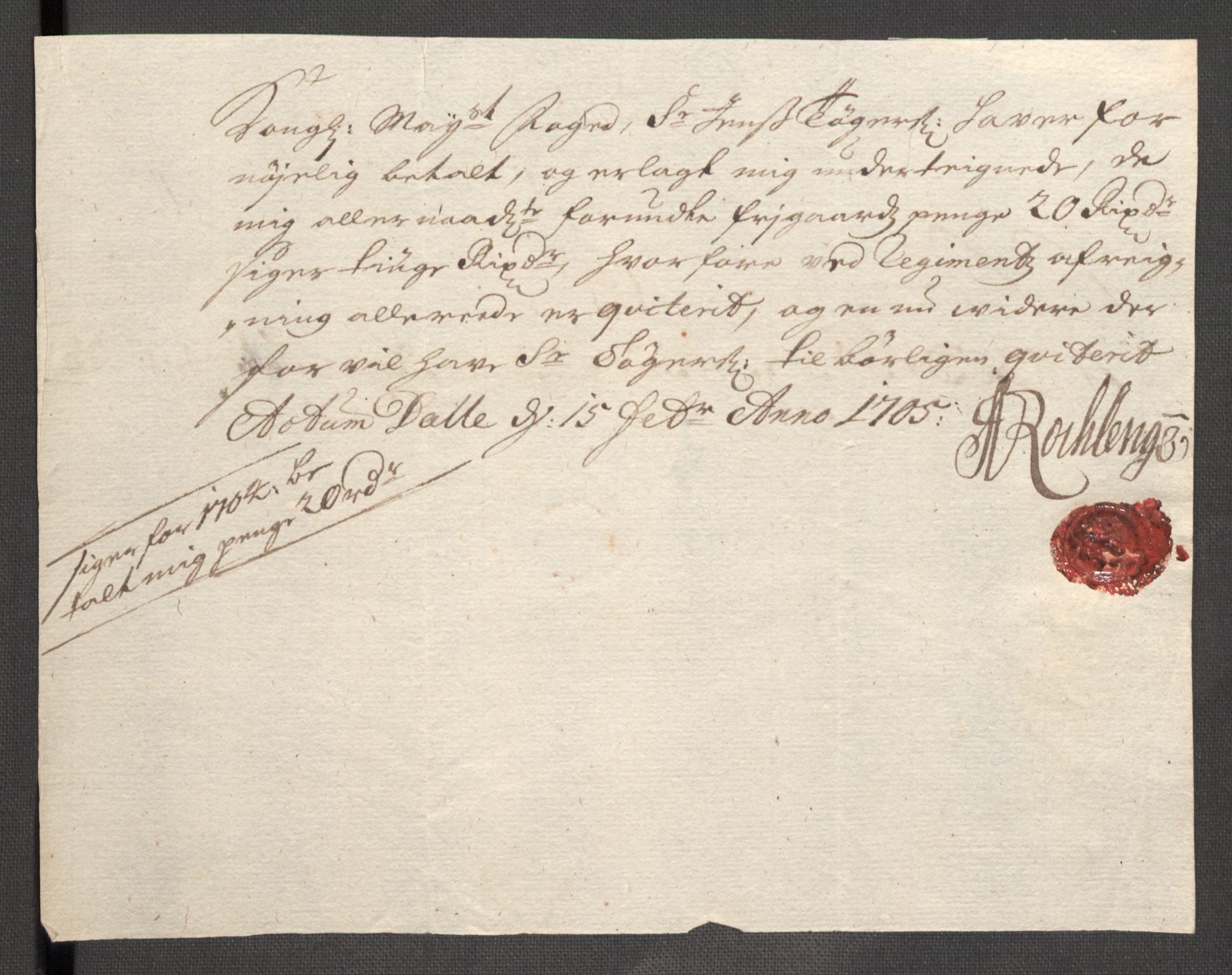 Rentekammeret inntil 1814, Reviderte regnskaper, Fogderegnskap, RA/EA-4092/R53/L3428: Fogderegnskap Sunn- og Nordfjord, 1704, s. 243