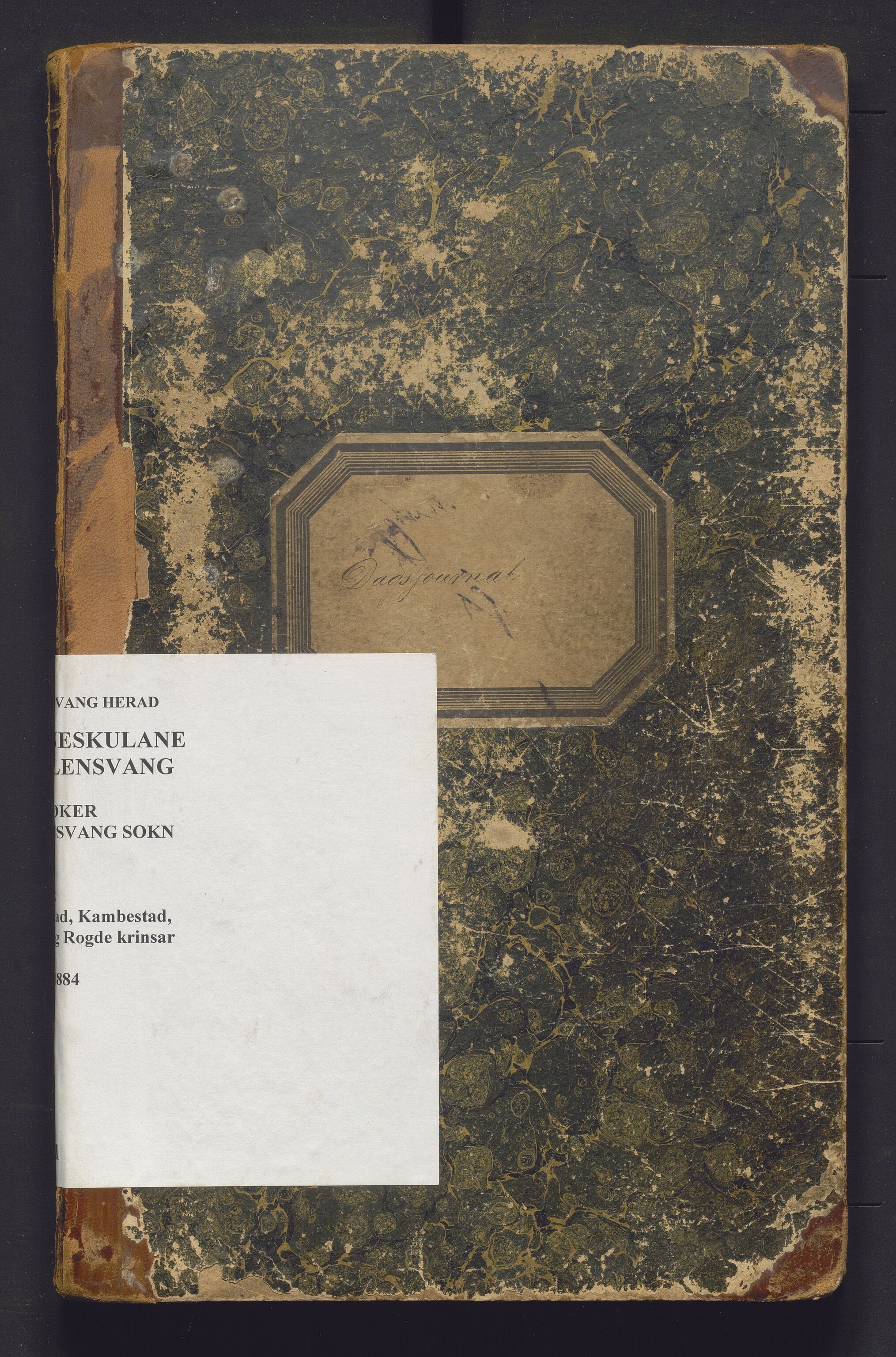 Ullensvang herad. Barneskulane , IKAH/1231b-231/G/Ga/Gaa/L0001: Dagbok for læraren i Ullensvang skulekommune , 1876-1884