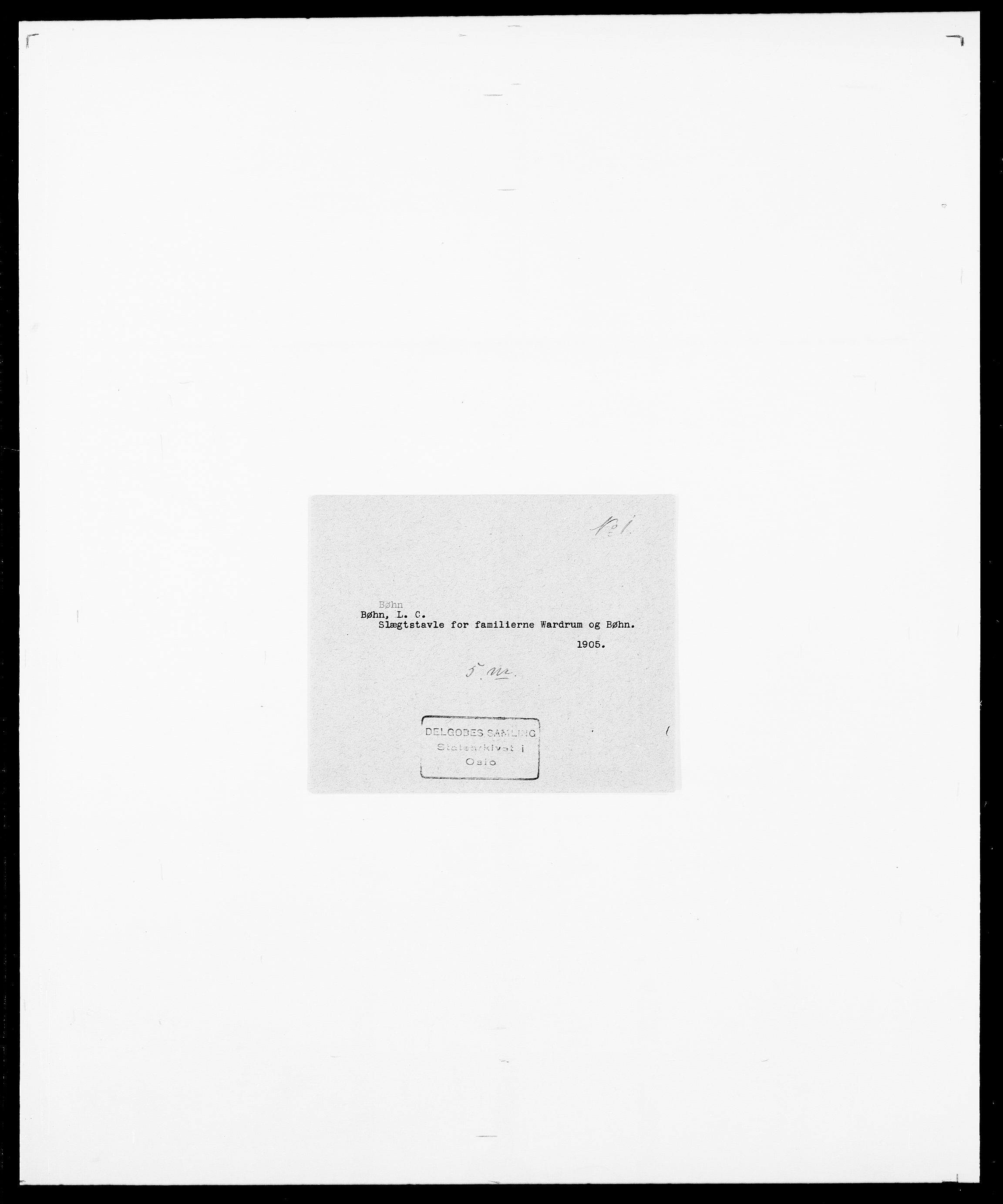 Delgobe, Charles Antoine - samling, SAO/PAO-0038/D/Da/L0007: Buaas - Caphengst, s. 738