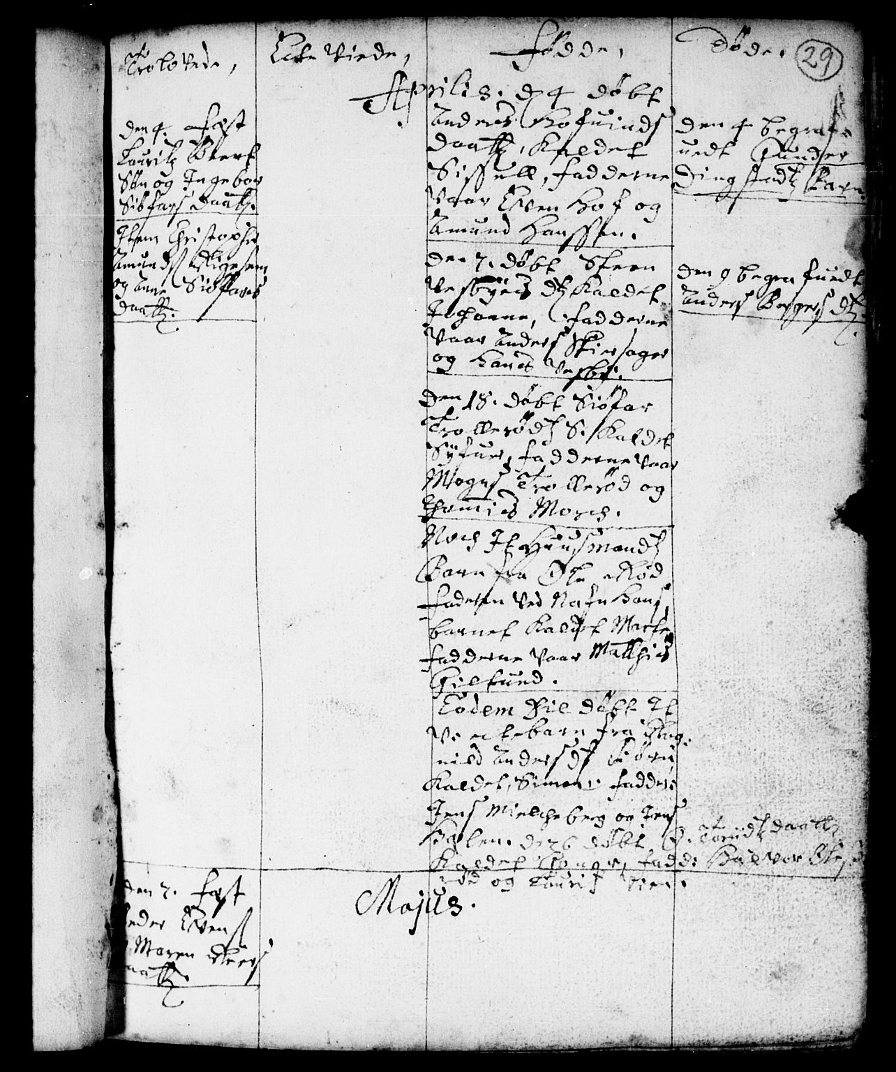 Spydeberg prestekontor Kirkebøker, AV/SAO-A-10924/F/Fa/L0001: Ministerialbok nr. I 1, 1696-1738, s. 29