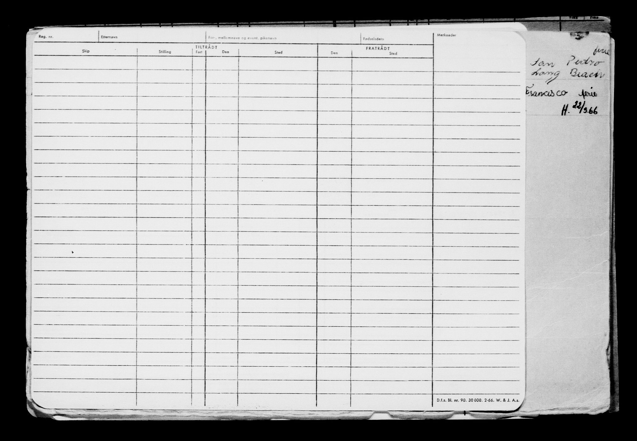 Direktoratet for sjømenn, AV/RA-S-3545/G/Gb/L0069: Hovedkort, 1907, s. 110