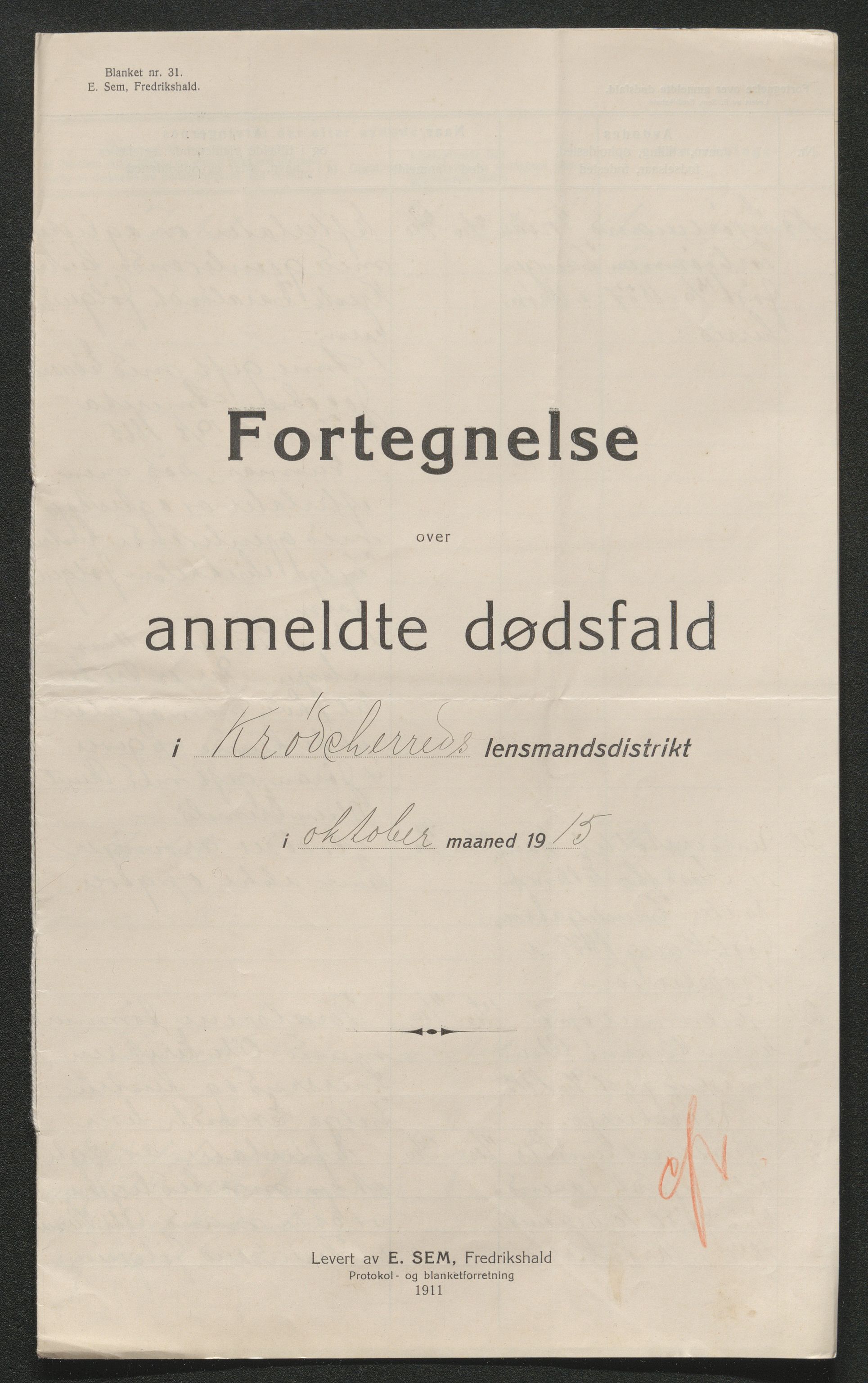 Eiker, Modum og Sigdal sorenskriveri, AV/SAKO-A-123/H/Ha/Hab/L0037: Dødsfallsmeldinger, 1914-1915, s. 671