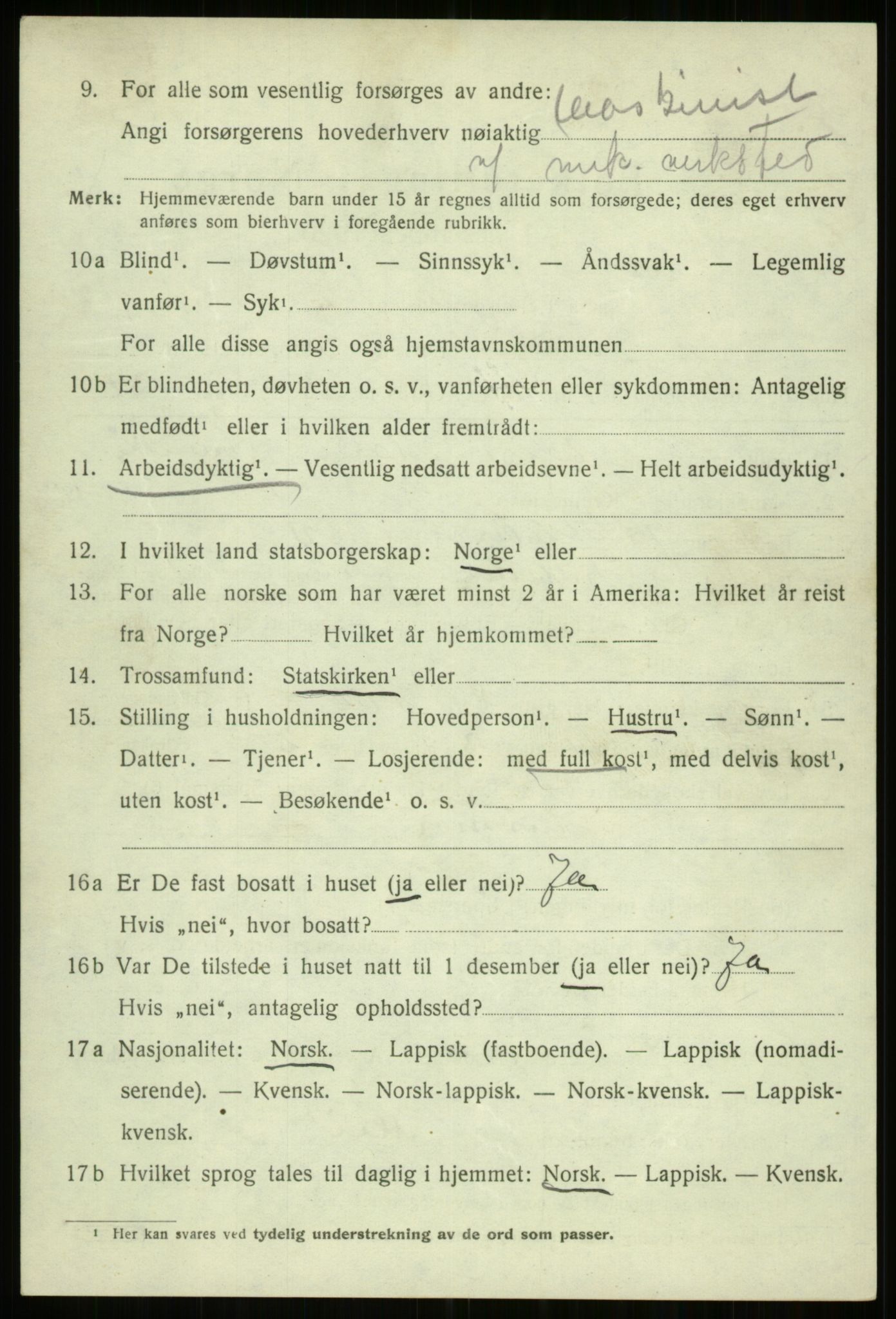 SATØ, Folketelling 1920 for 1914 Trondenes herred, 1920, s. 14133