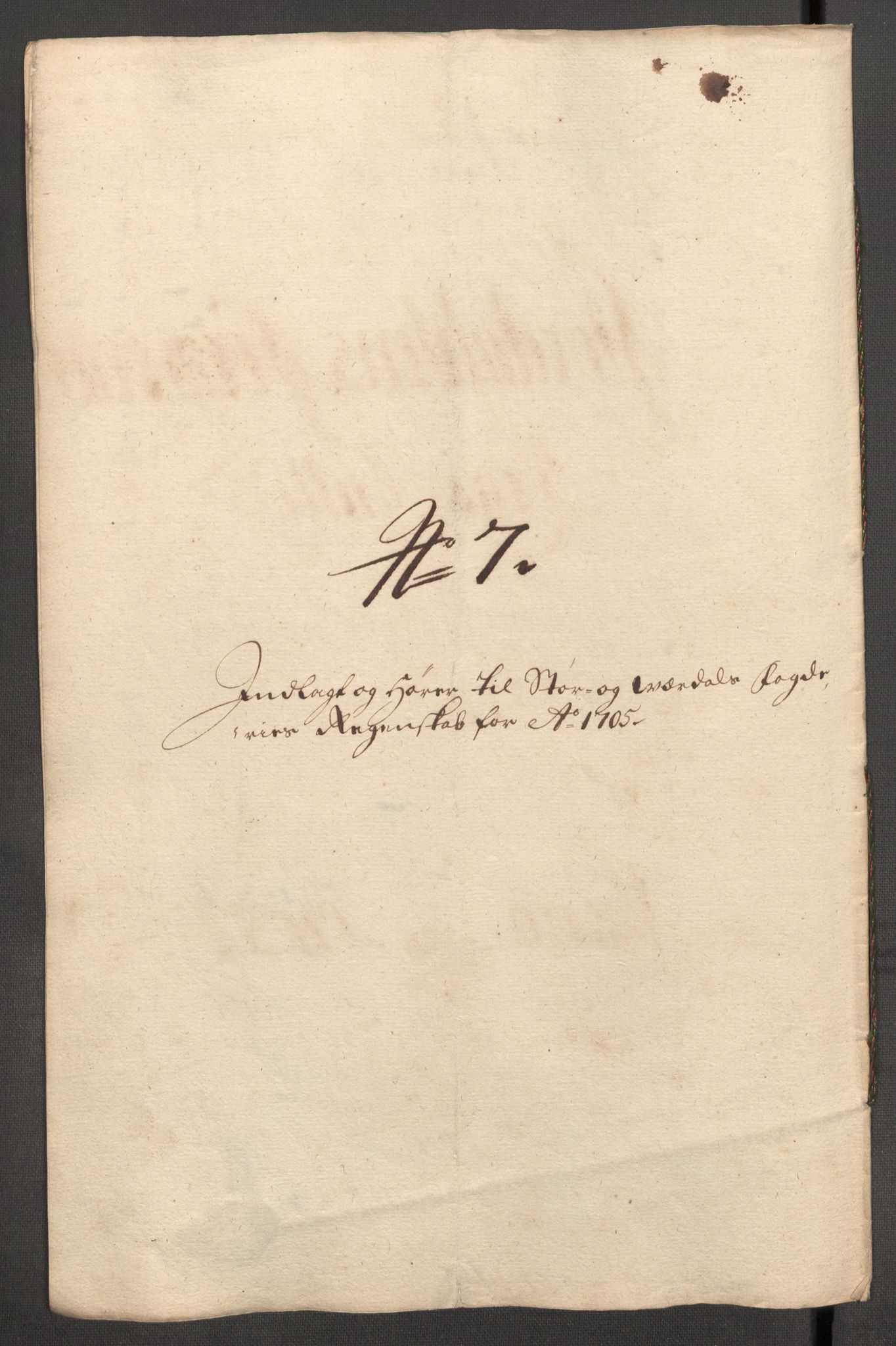 Rentekammeret inntil 1814, Reviderte regnskaper, Fogderegnskap, AV/RA-EA-4092/R62/L4196: Fogderegnskap Stjørdal og Verdal, 1705-1706, s. 133