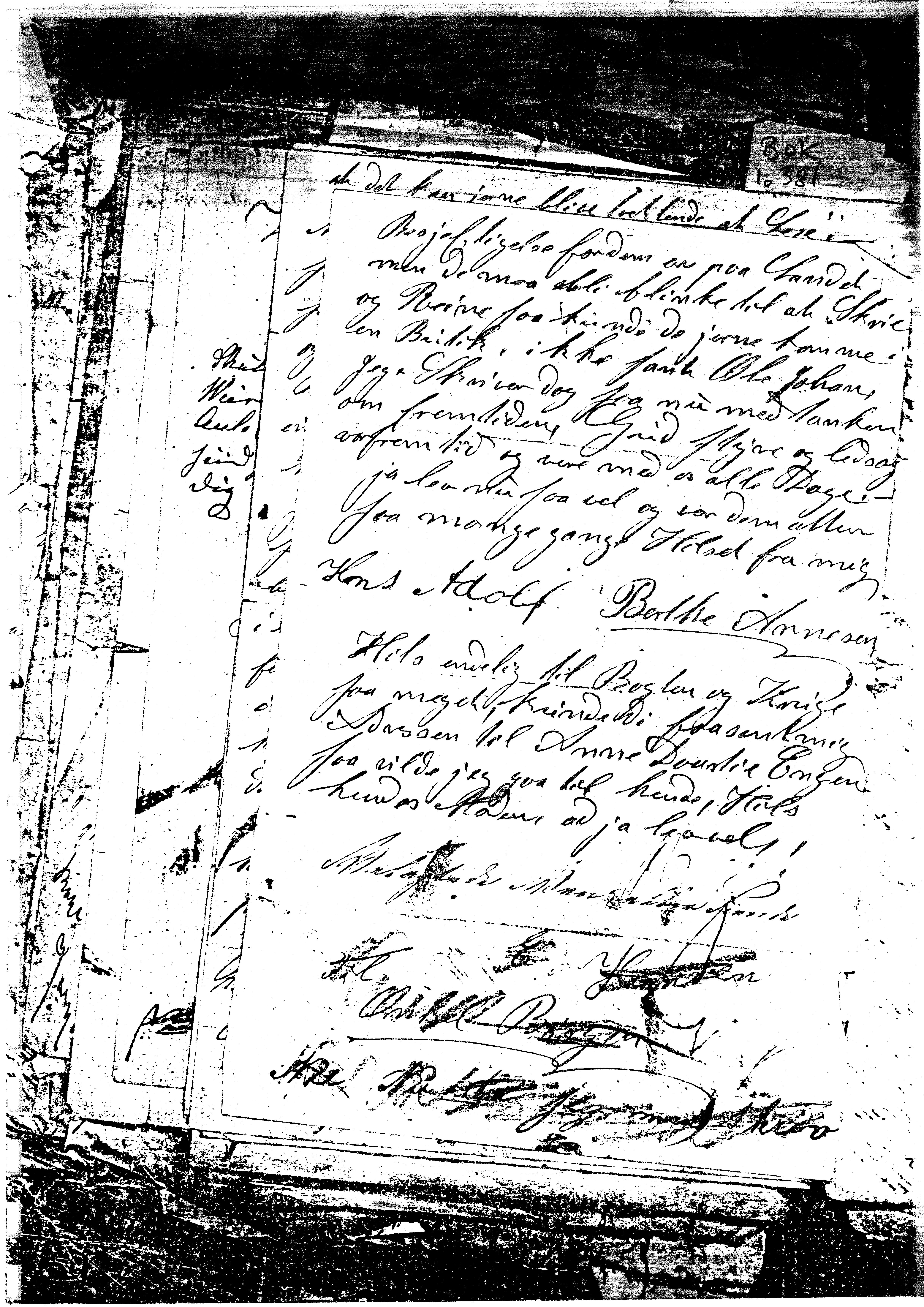 Sa 16 - Folkemusikk fra Vestfold, Gjerdesamlingen, VEMU/A-1868/H/L0004/0001: Innsamlet informasjon, kopier / 7b Brevsamlingen til Borger Olsen Kruke fortsetter