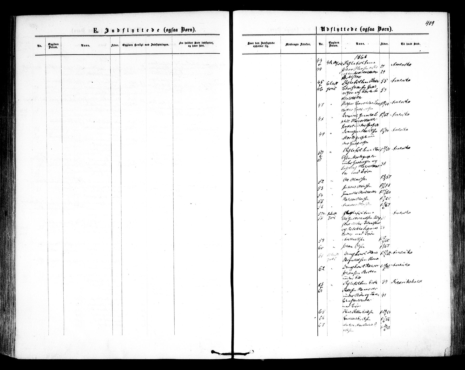Høland prestekontor Kirkebøker, AV/SAO-A-10346a/F/Fa/L0011: Ministerialbok nr. I 11, 1862-1869, s. 409