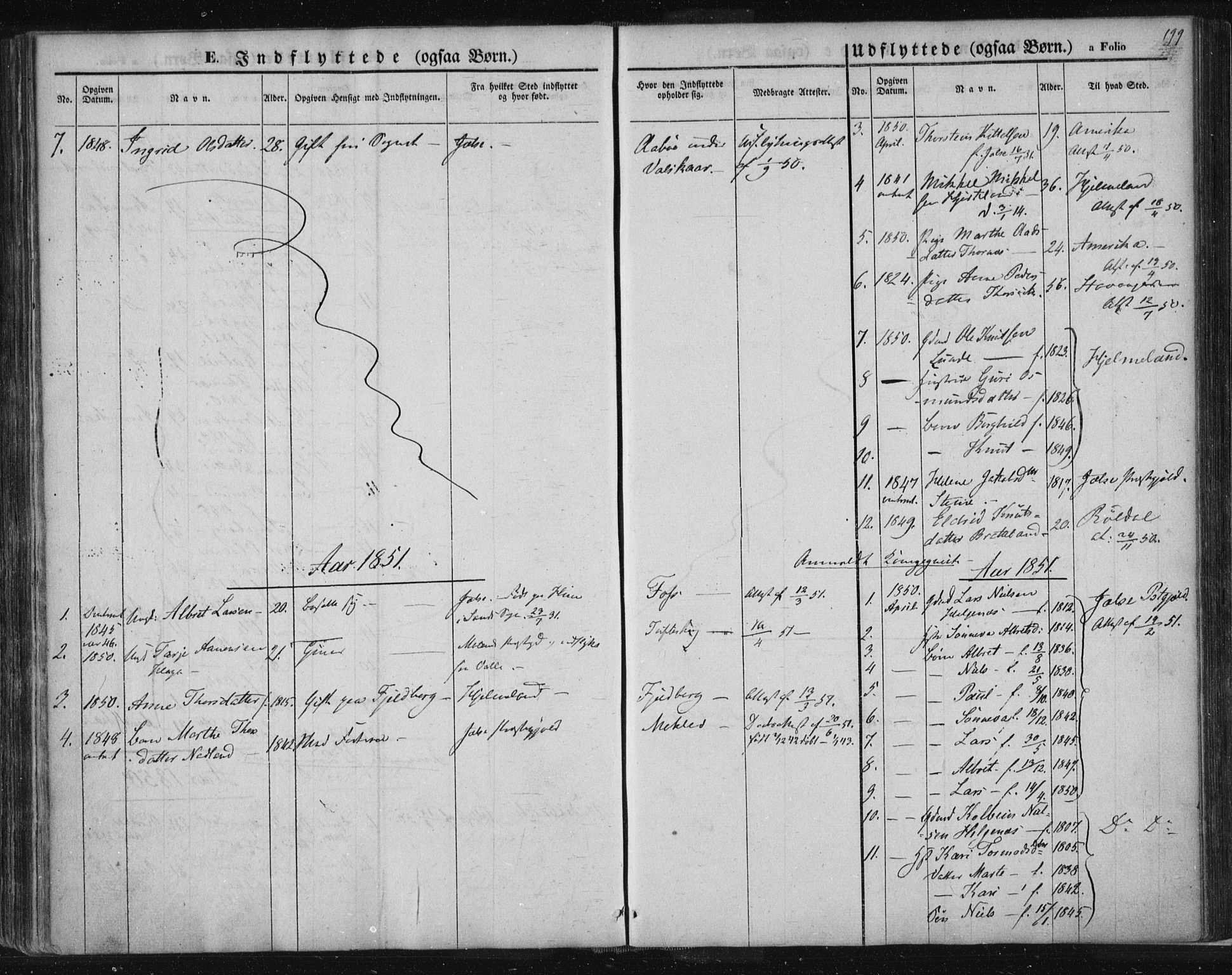 Suldal sokneprestkontor, SAST/A-101845/01/IV/L0008: Ministerialbok nr. A 8, 1836-1853, s. 199