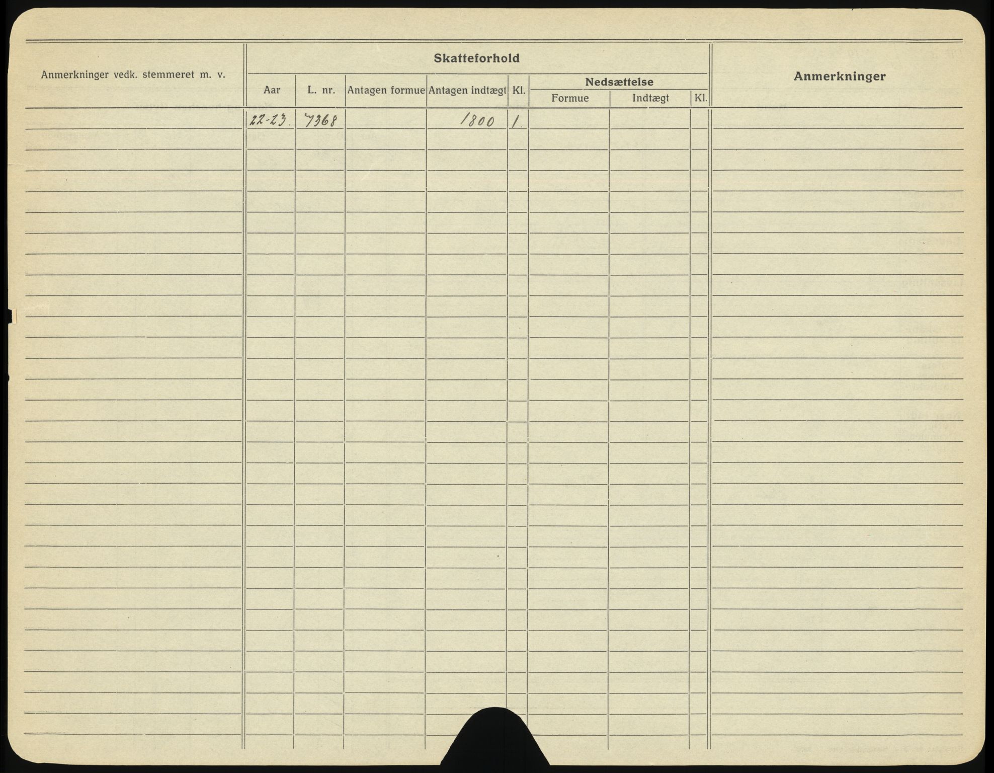 Drammen folkeregister, AV/SAKO-A-136/G/Ga/L0010: Utflyttede, 1922