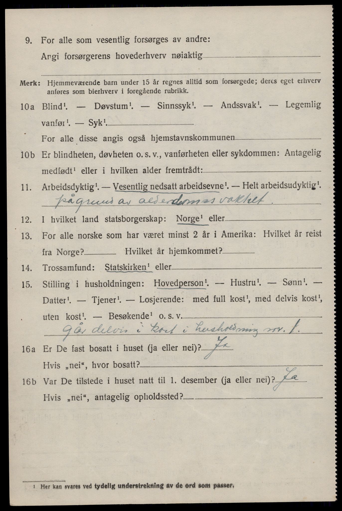 SAST, Folketelling 1920 for 1123 Høyland herred, 1920, s. 4943