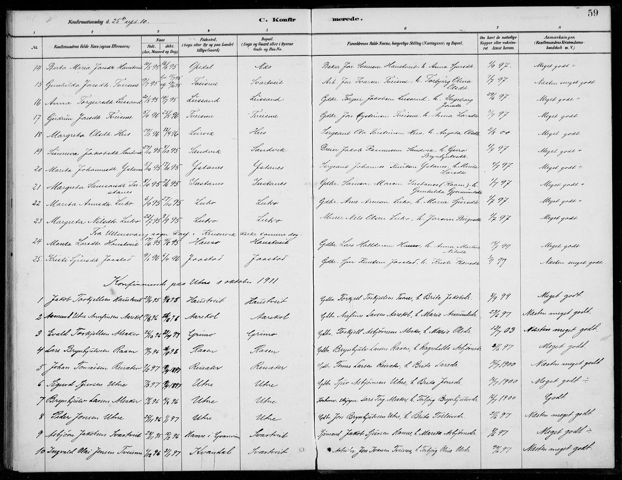 Ullensvang sokneprestembete, AV/SAB-A-78701/H/Haa: Ministerialbok nr. E  2, 1880-1914, s. 59