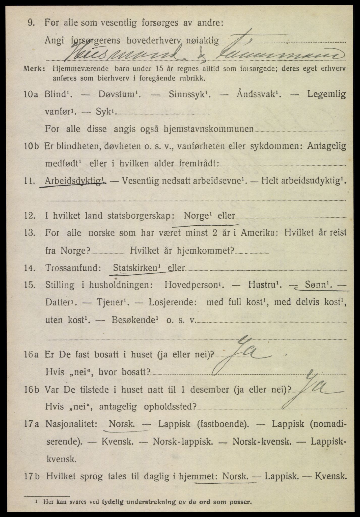 SAT, Folketelling 1920 for 1747 Otterøy herred, 1920, s. 1174