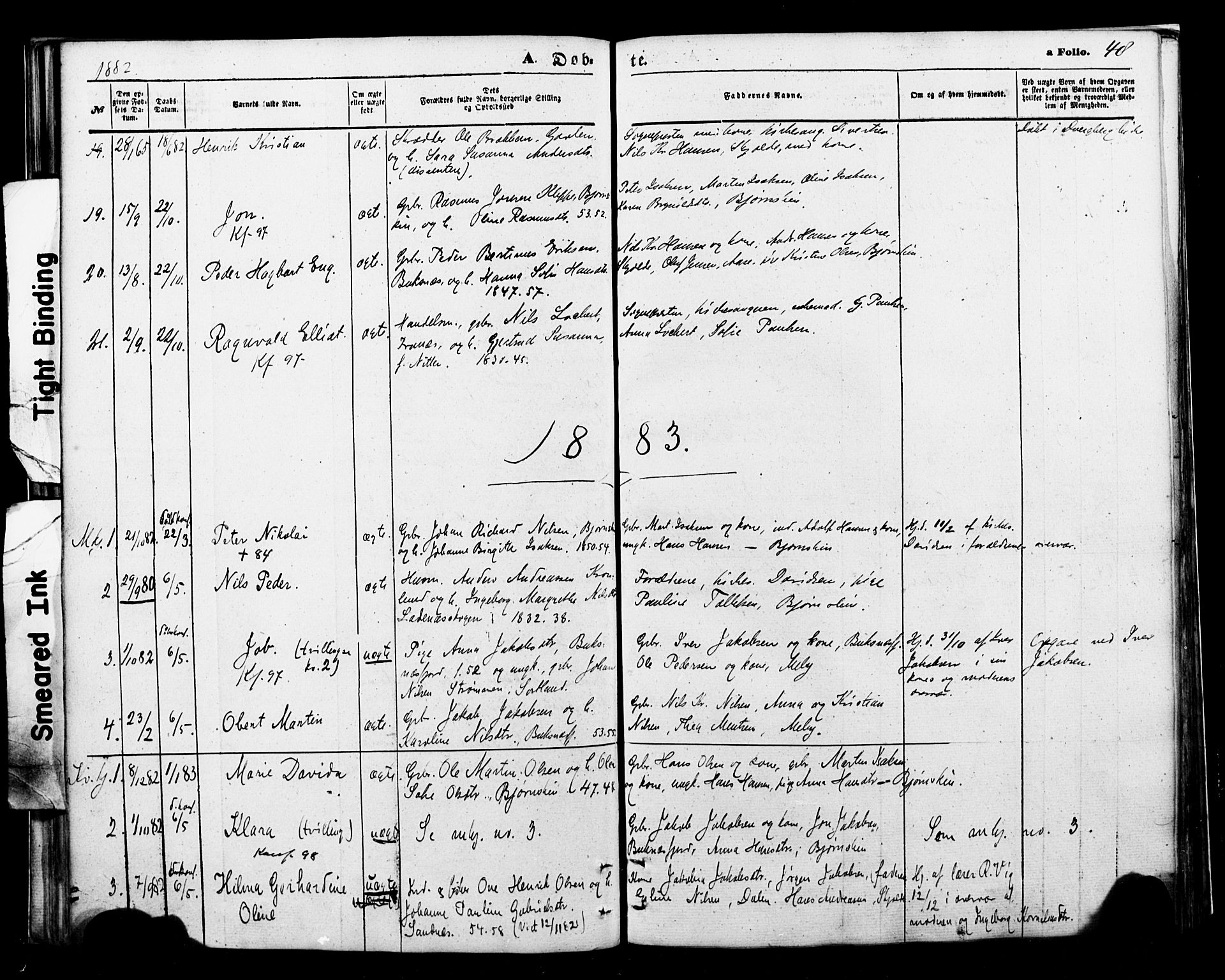 Ministerialprotokoller, klokkerbøker og fødselsregistre - Nordland, AV/SAT-A-1459/898/L1421: Ministerialbok nr. 898A01, 1866-1886, s. 48