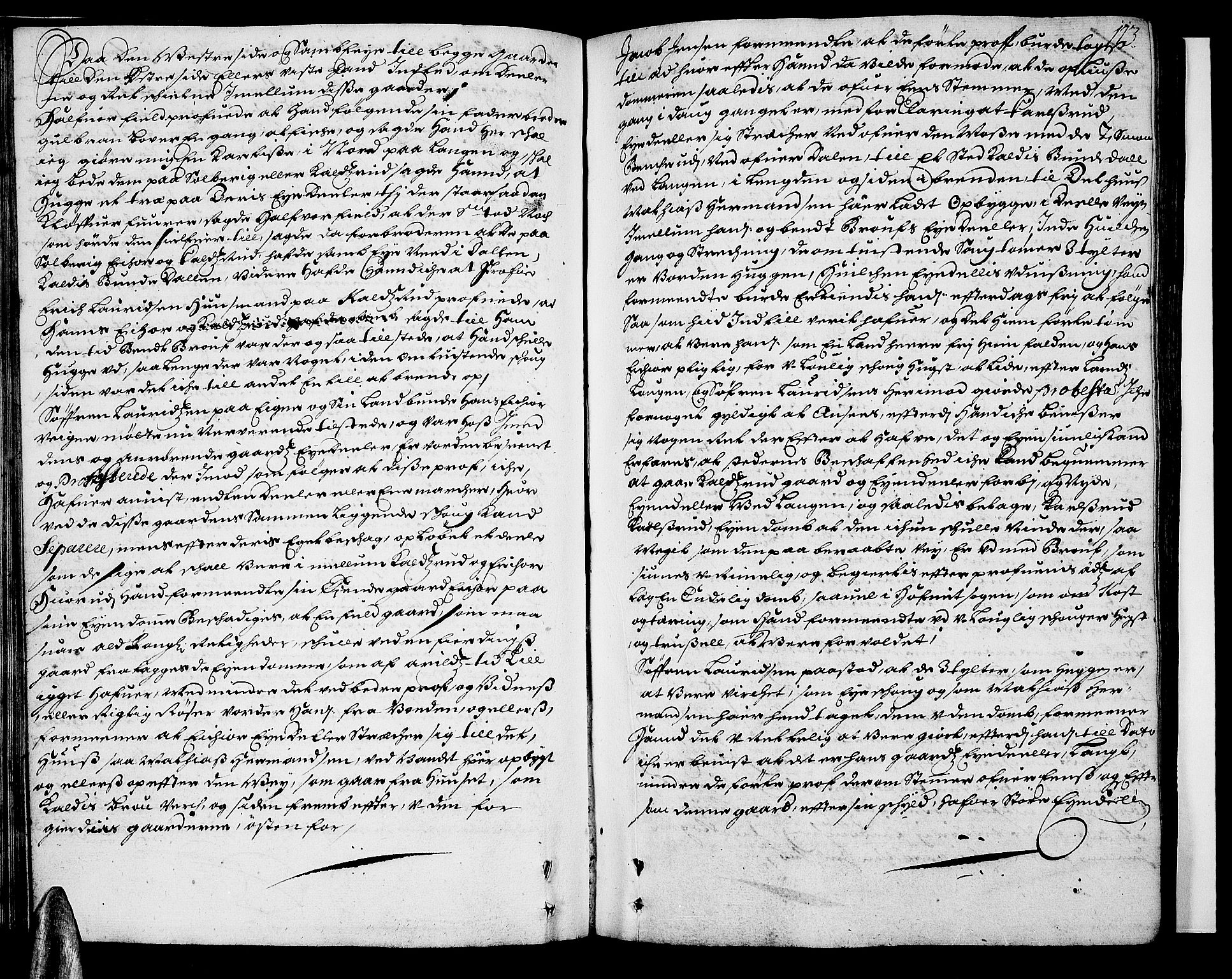 Follo sorenskriveri, SAO/A-10274/F/Fb/Fba/L0019: Tingbok, 1682-1687, s. 112b-113a