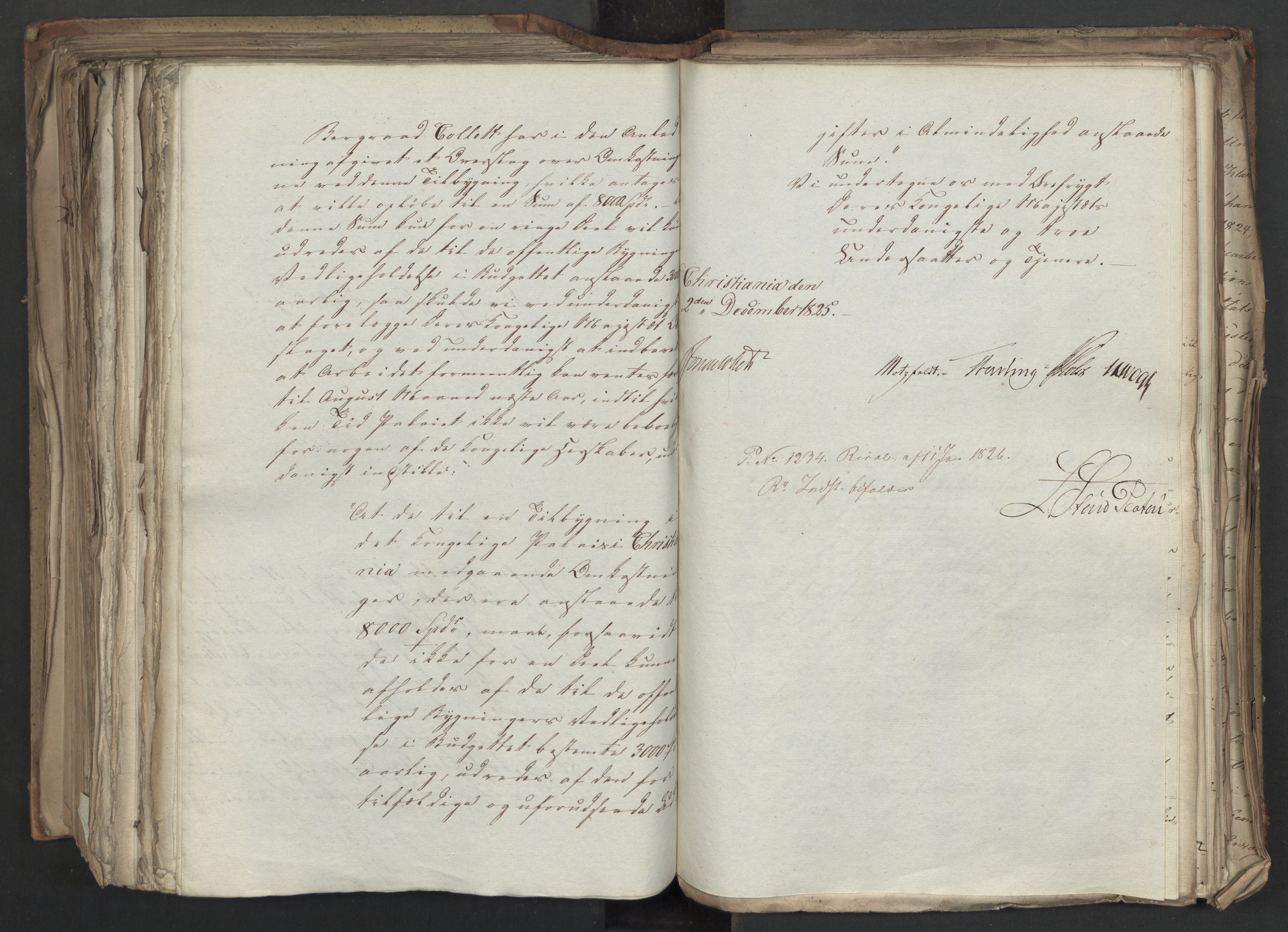 Statsrådsavdelingen i Stockholm, AV/RA-S-1003/D/Da/L0044: Regjeringsinnstillinger nr. 2846-3066, 1825, s. 449