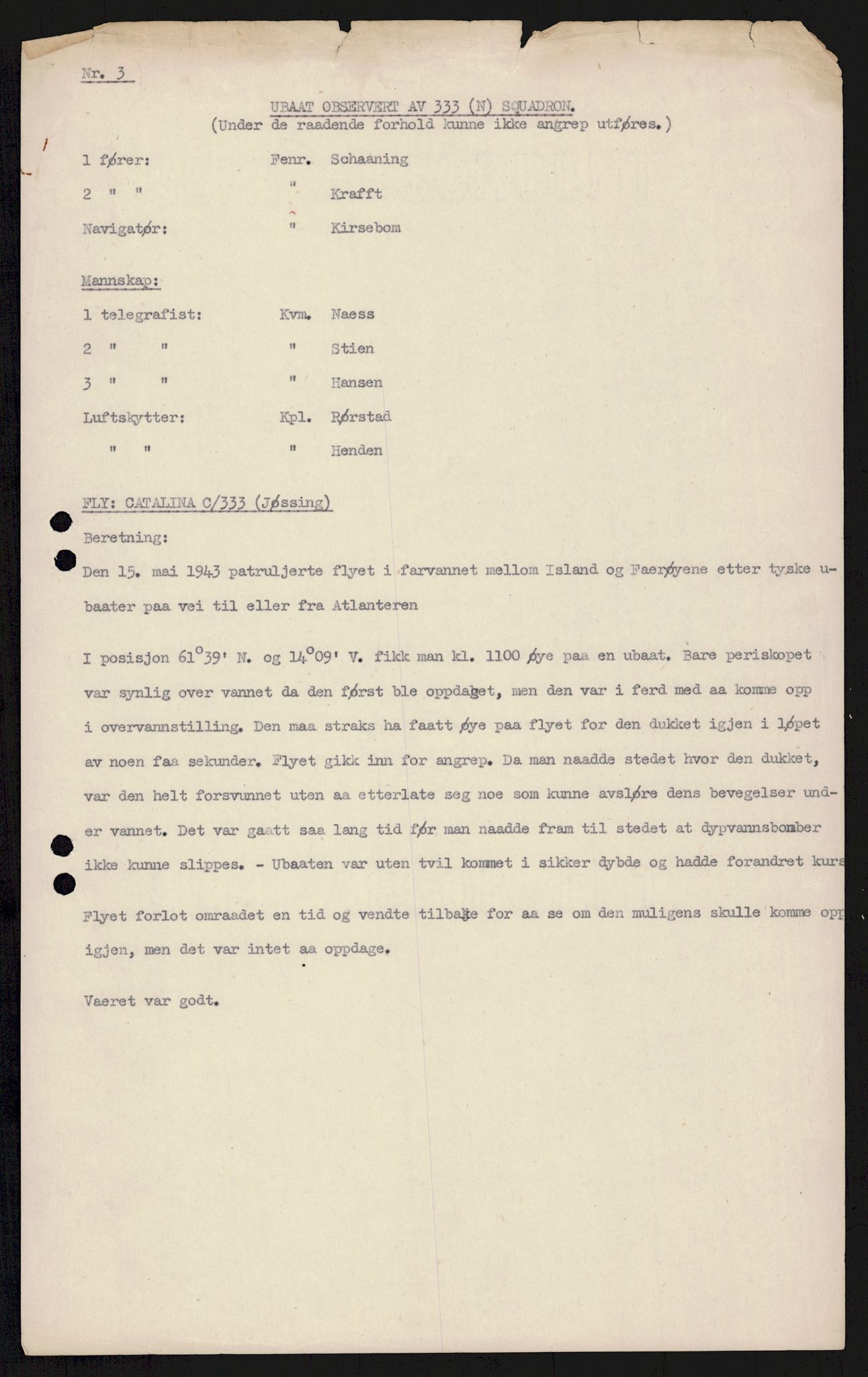 Forsvaret, 333 Skvadron, AV/RA-RAFA-2003/1/Da/L0038: --, 1941-1970, s. 568