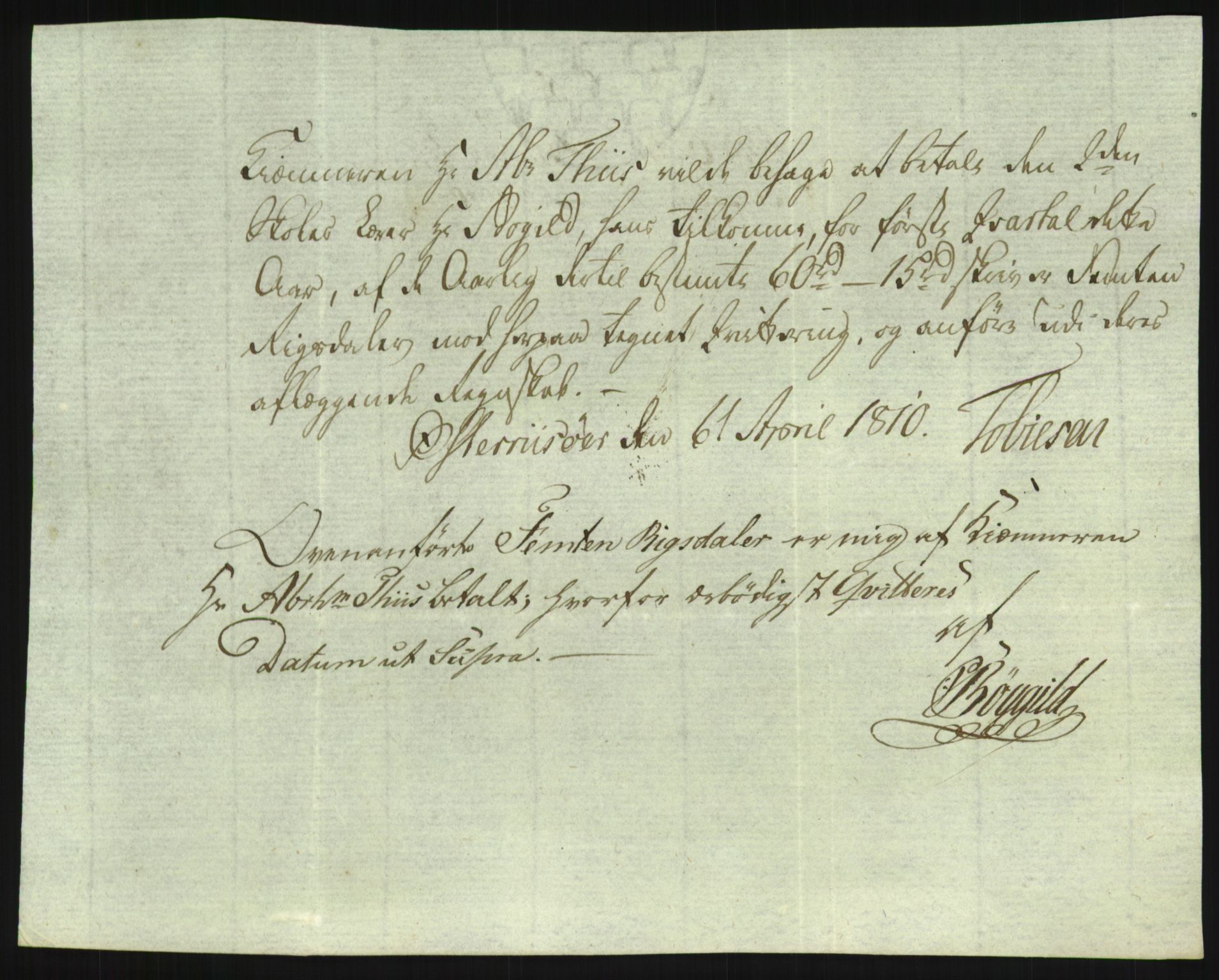 Danske Kanselli 1800-1814, AV/RA-EA-3024/K/Kk/Kka/Kkac/L0237: Kjøpstadregnskap Øster Risør, 1805-1810, s. 991