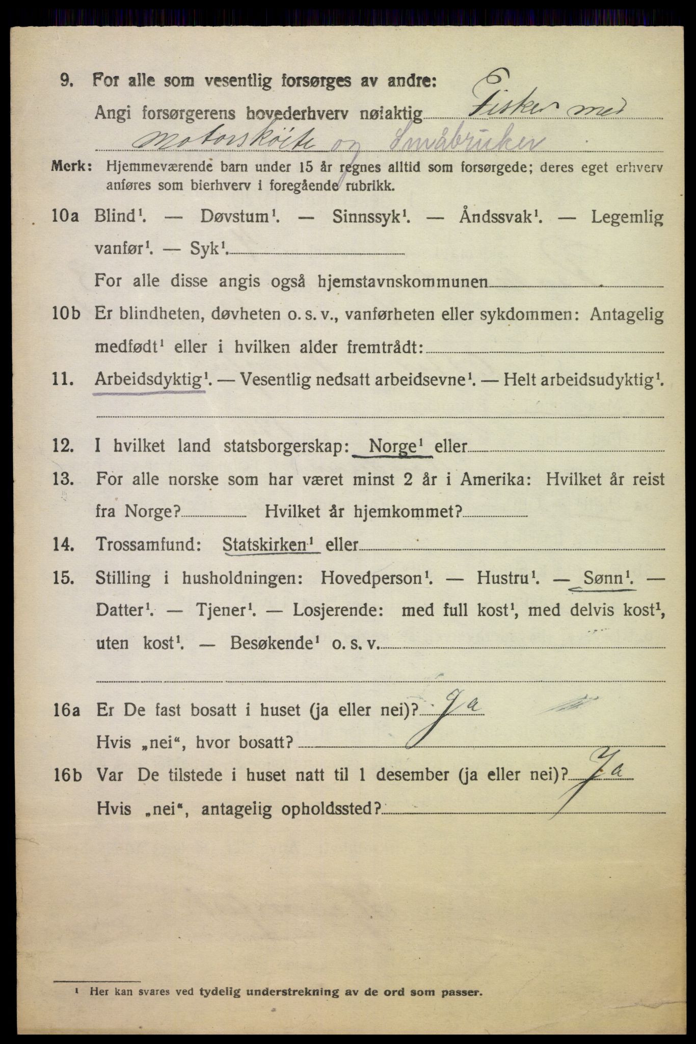 SAK, Folketelling 1920 for 1011 Randesund herred, 1920, s. 1747