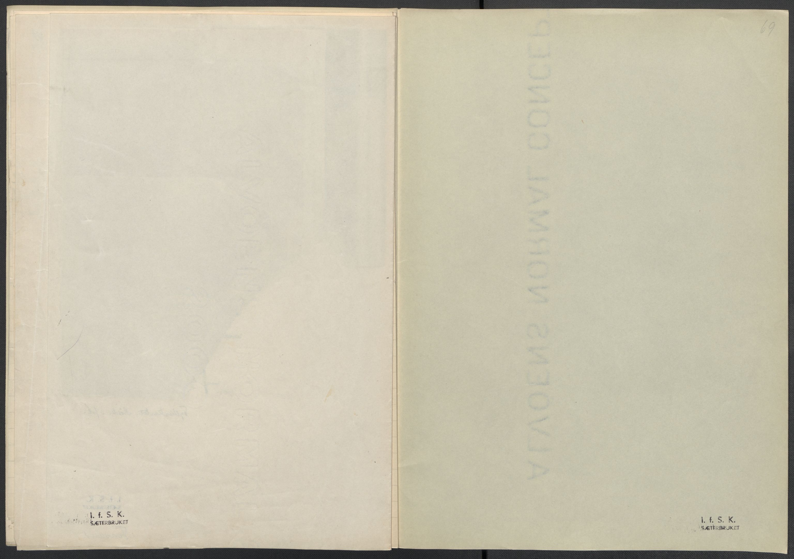 Instituttet for sammenlignende kulturforskning, AV/RA-PA-0424/F/Fc/L0009/0002: Eske B9: / Rogaland (perm XXIII), 1932-1938, s. 69