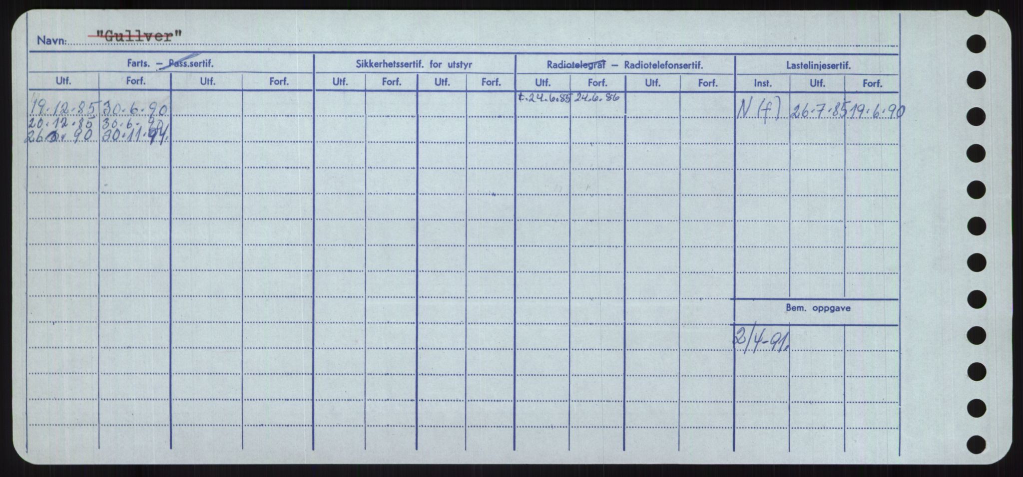 Sjøfartsdirektoratet med forløpere, Skipsmålingen, RA/S-1627/H/Ha/L0002/0002: Fartøy, Eik-Hill / Fartøy, G-Hill, s. 178