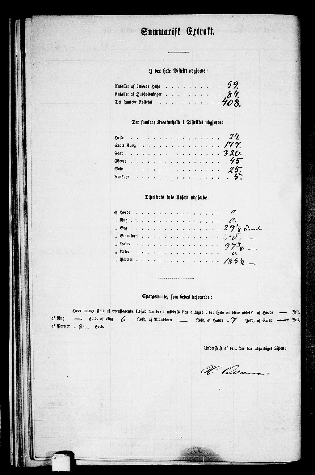 RA, Folketelling 1865 for 1745L Namsos prestegjeld, Vemundvik sokn og Sævik sokn, 1865, s. 34