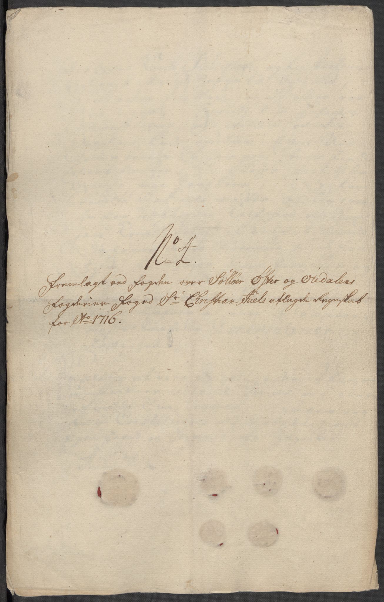 Rentekammeret inntil 1814, Reviderte regnskaper, Fogderegnskap, AV/RA-EA-4092/R13/L0855: Fogderegnskap Solør, Odal og Østerdal, 1716, s. 111