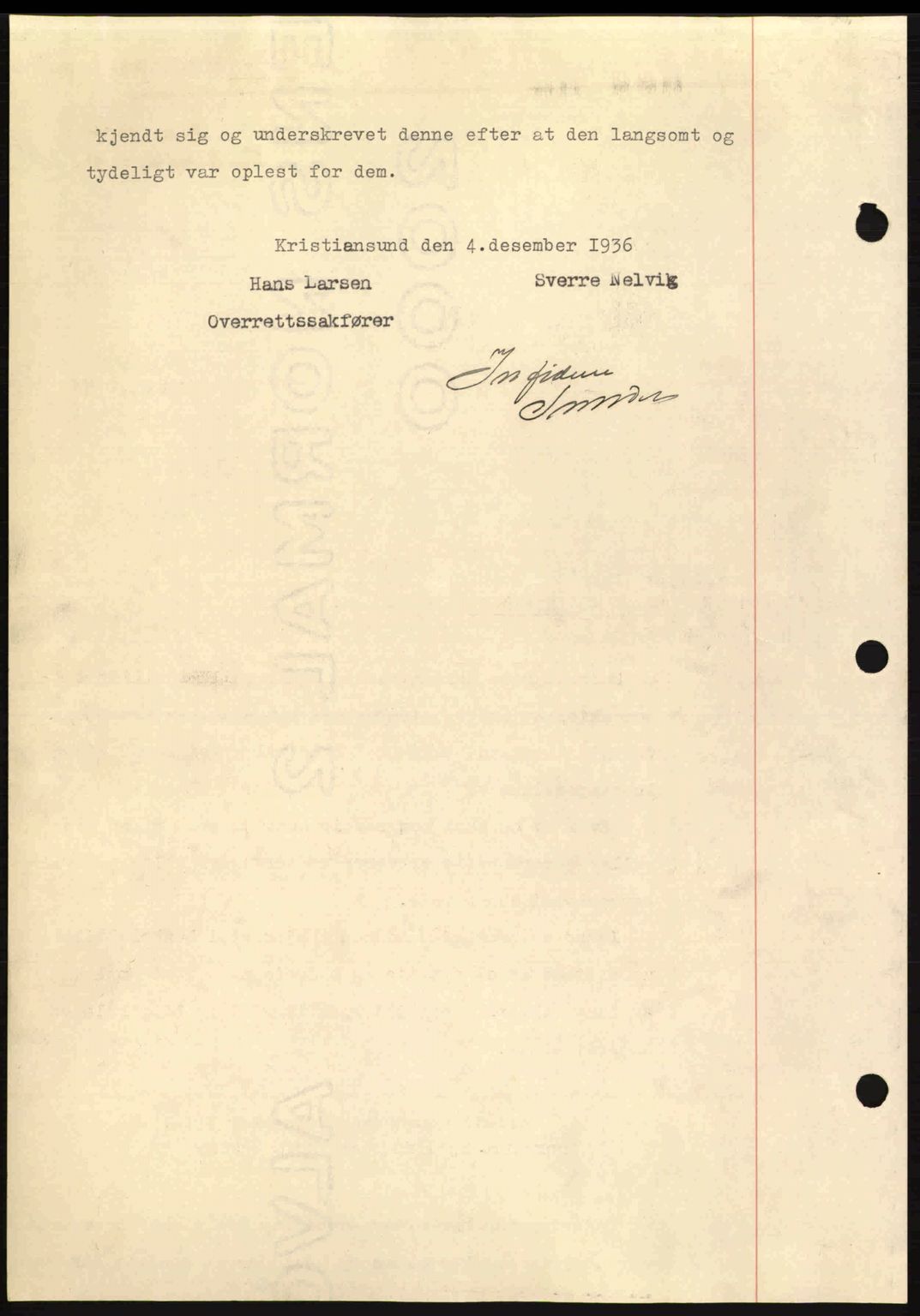 Kristiansund byfogd, AV/SAT-A-4587/A/27: Pantebok nr. 29, 1936-1937, Dagboknr: 681/1936