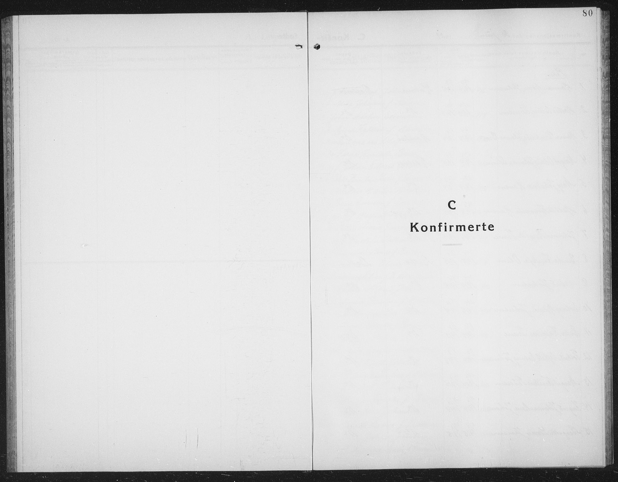 Ibestad sokneprestembete, AV/SATØ-S-0077/H/Ha/Hab/L0011klokker: Klokkerbok nr. 11, 1930-1942, s. 80