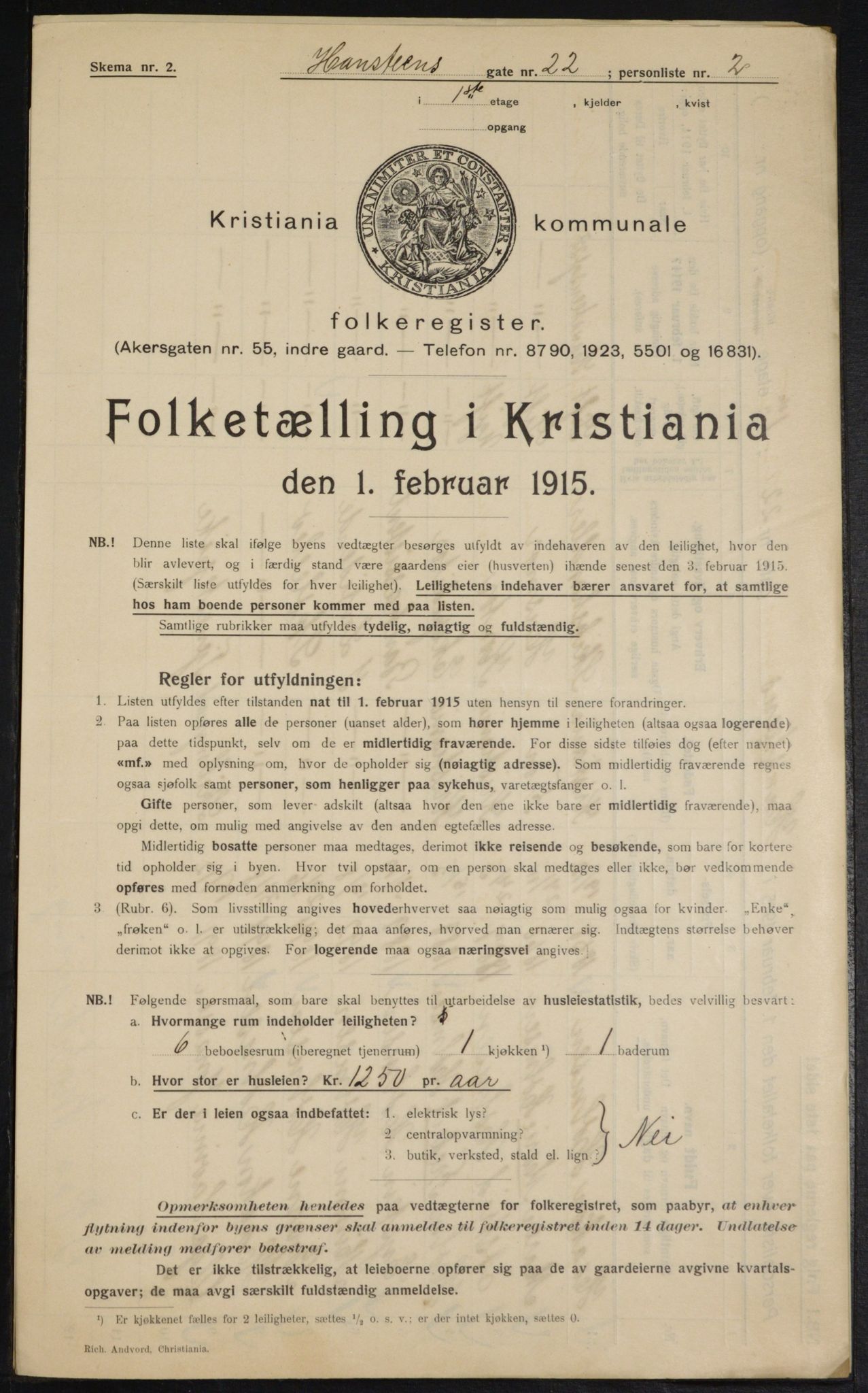 OBA, Kommunal folketelling 1.2.1915 for Kristiania, 1915, s. 34635