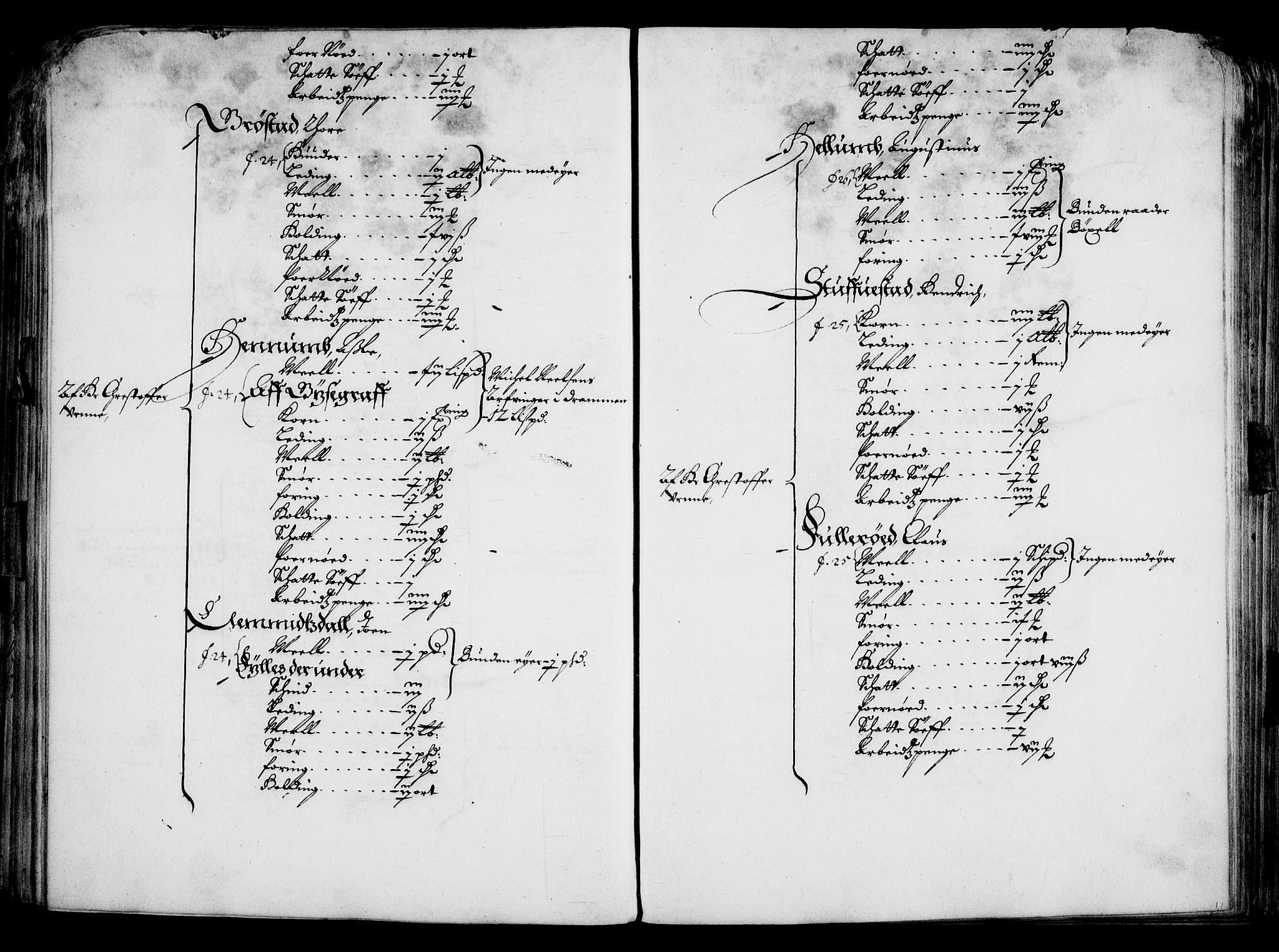 Rentekammeret inntil 1814, Realistisk ordnet avdeling, RA/EA-4070/On/L0001/0001: Statens gods / [Jj 1]: Jordebok over Hannibal Sehesteds gods, 1651, s. 72
